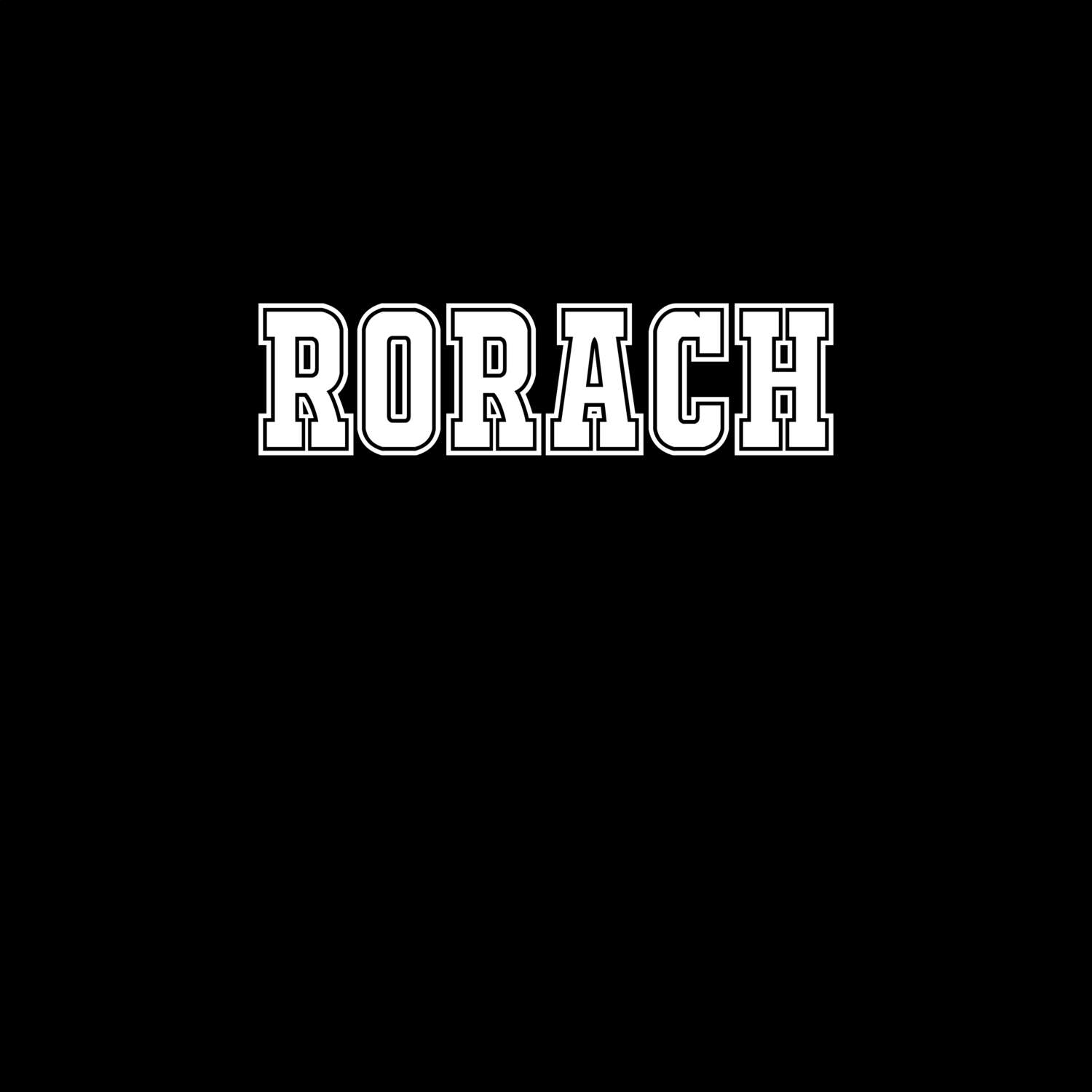 Rorach T-Shirt »Classic«