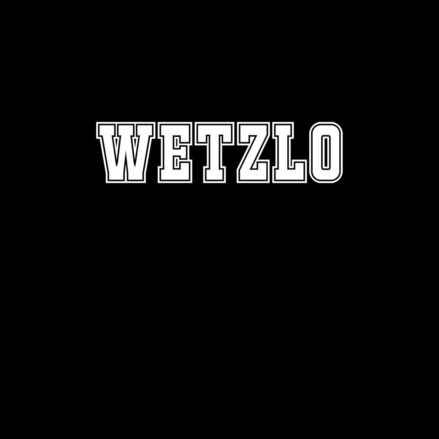 Wetzlo T-Shirt »Classic«