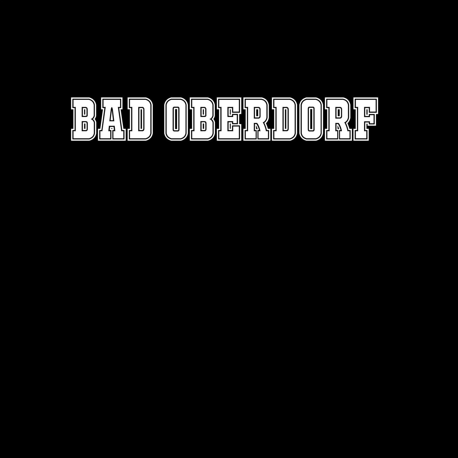 T-Shirt »Classic« für den Ort »Bad Oberdorf«