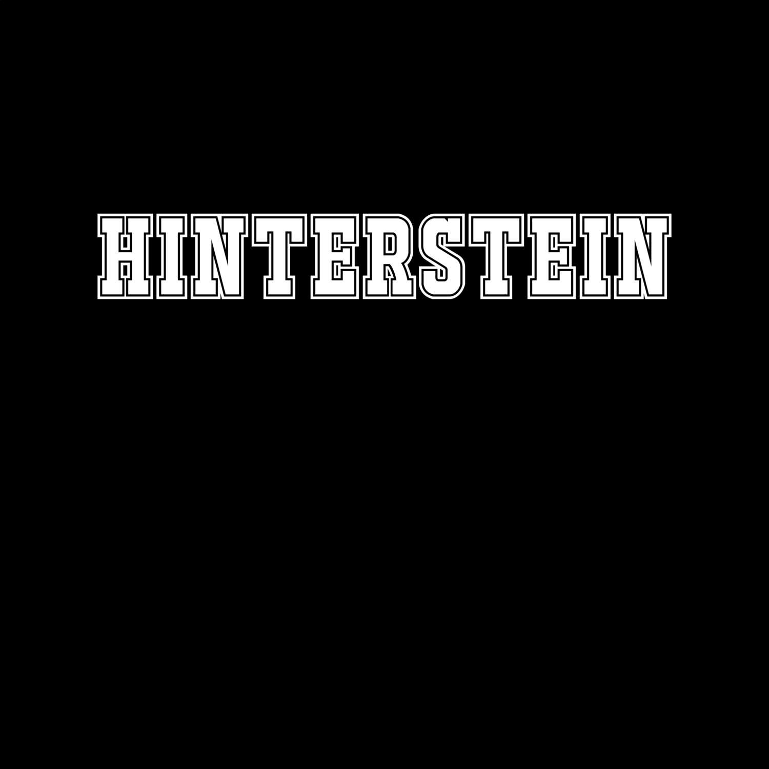 Hinterstein T-Shirt »Classic«