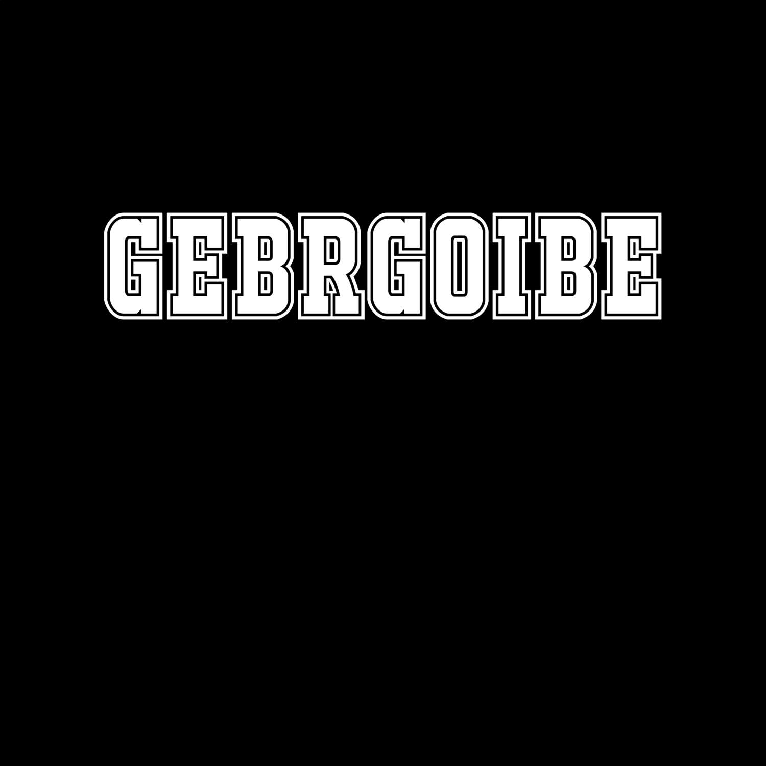 Gebrgoibe T-Shirt »Classic«