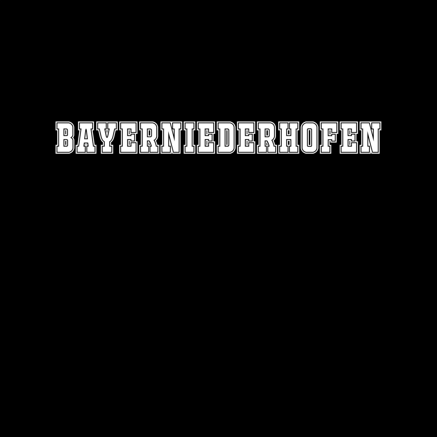 Bayerniederhofen T-Shirt »Classic«