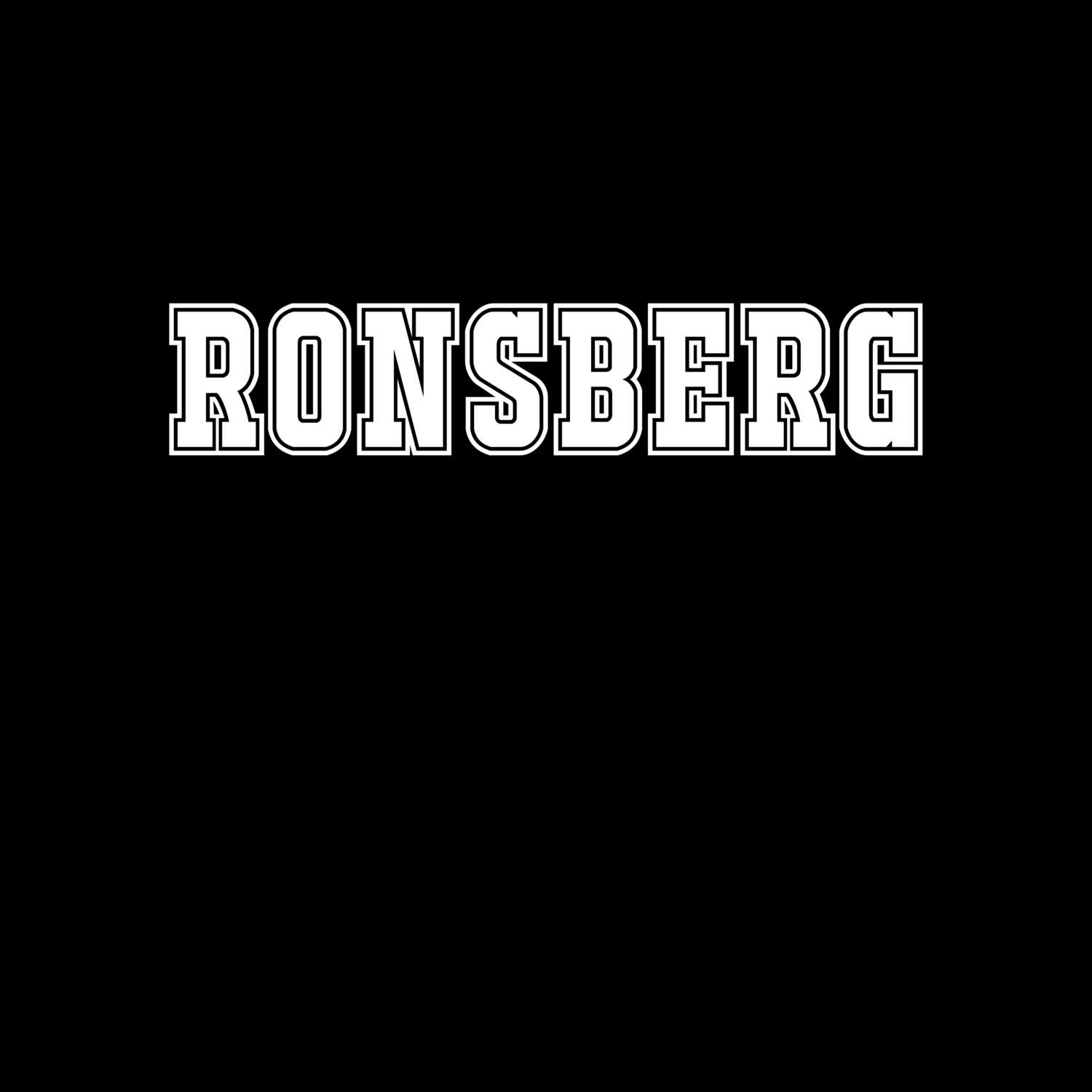 Ronsberg T-Shirt »Classic«