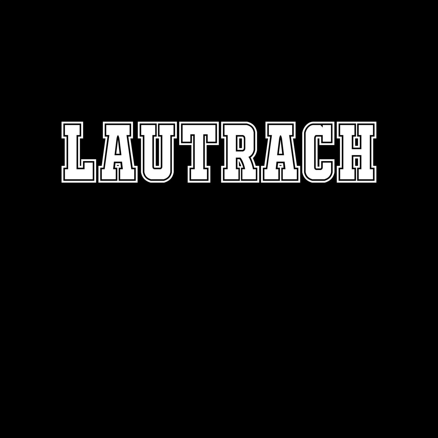 T-Shirt »Classic« für den Ort »Lautrach«