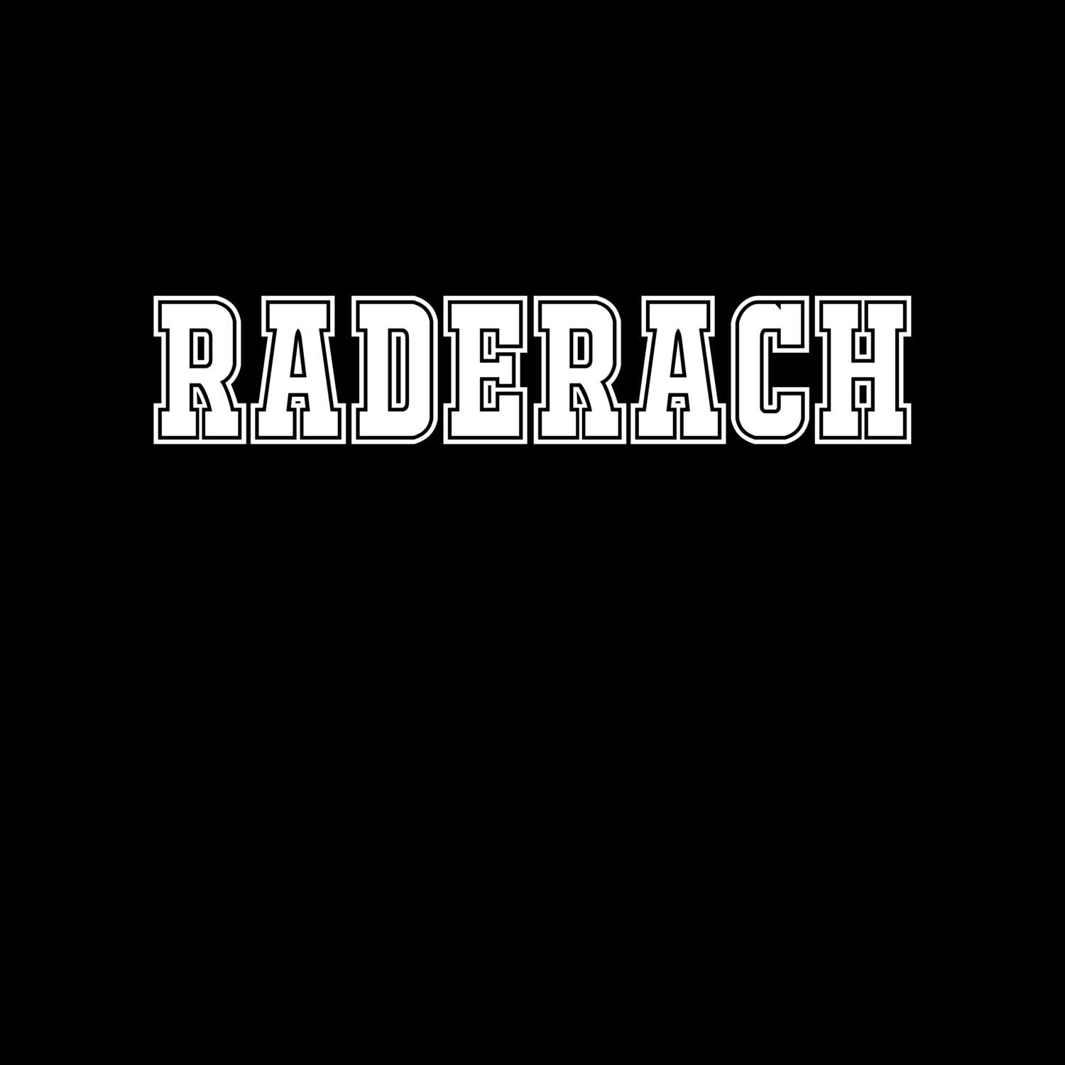 Raderach T-Shirt »Classic«