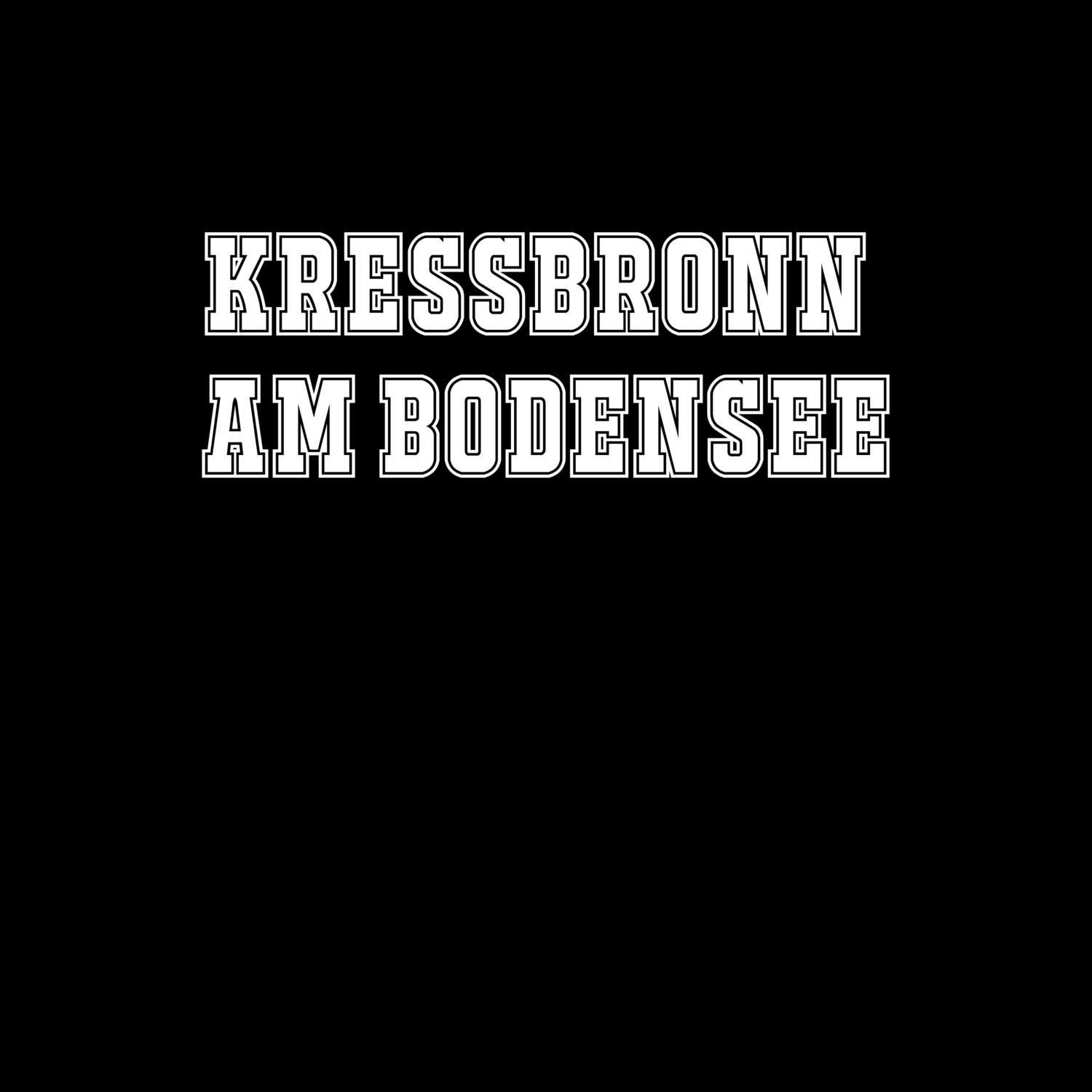 Kressbronn am Bodensee T-Shirt »Classic«