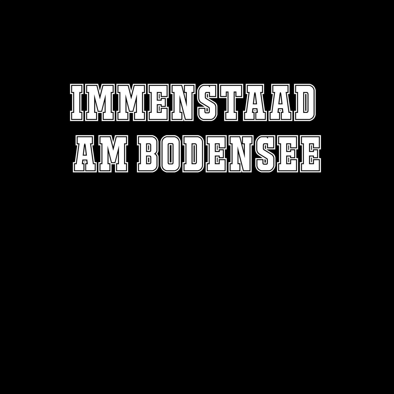 Immenstaad am Bodensee T-Shirt »Classic«