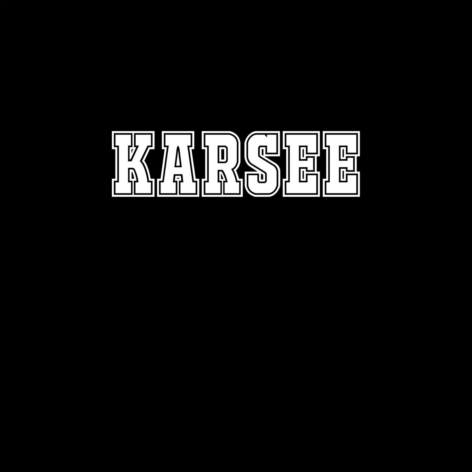 Karsee T-Shirt »Classic«