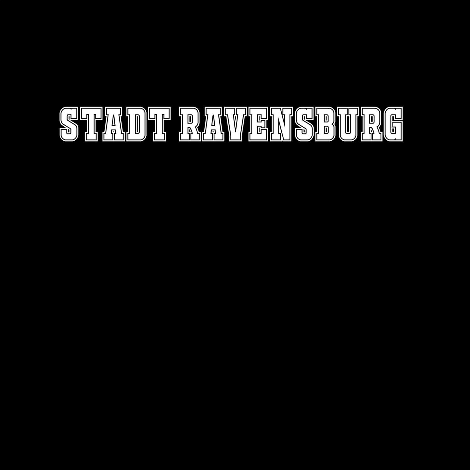 T-Shirt »Classic« für den Ort »Stadt Ravensburg«