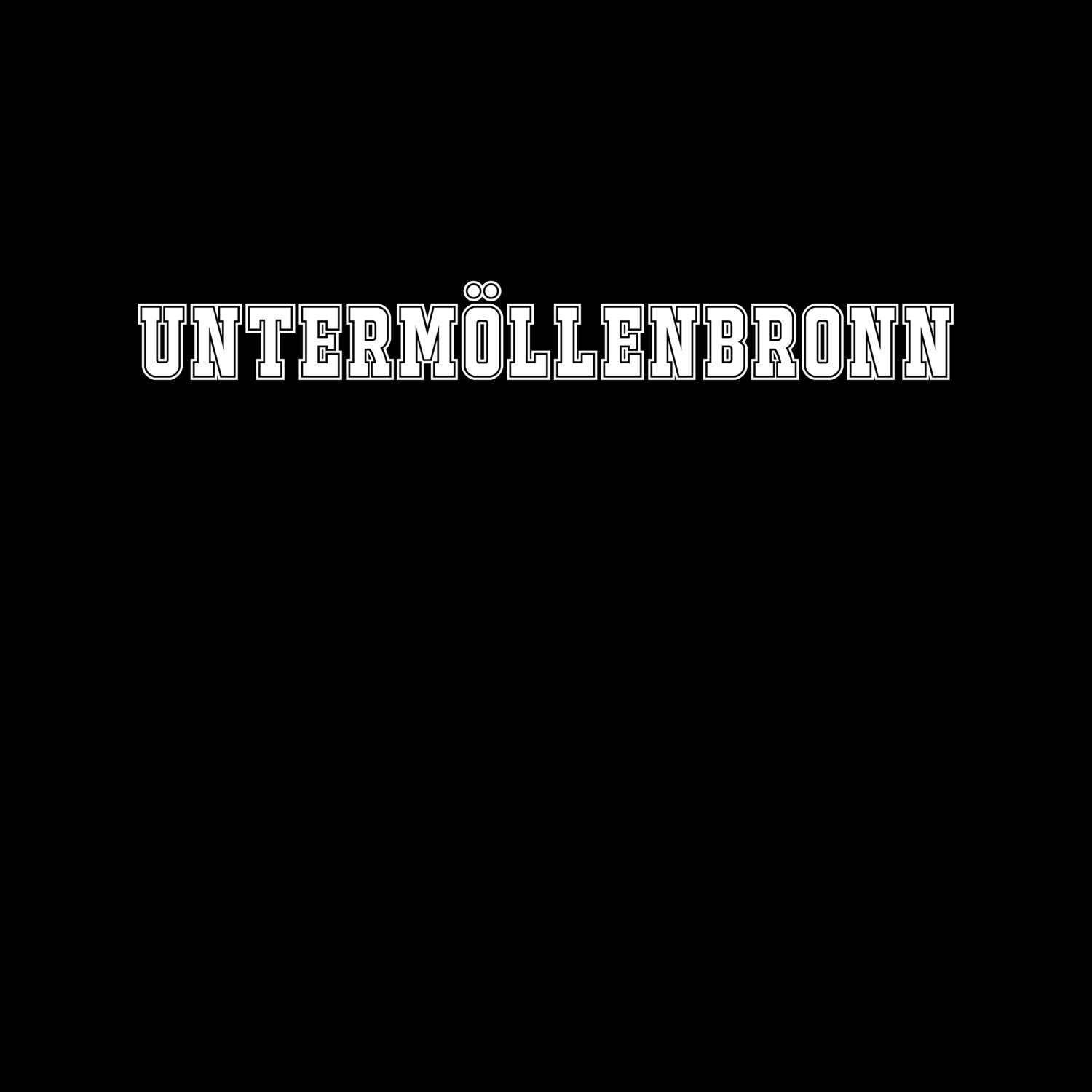 T-Shirt »Classic« für den Ort »Untermöllenbronn«