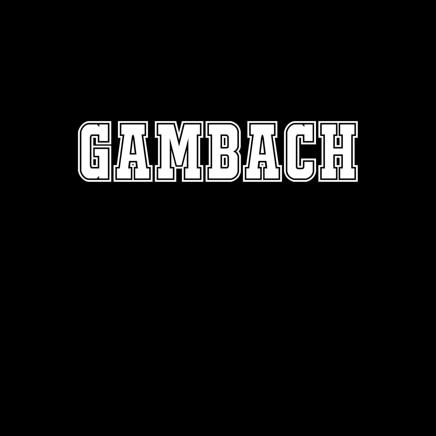Gambach T-Shirt »Classic«