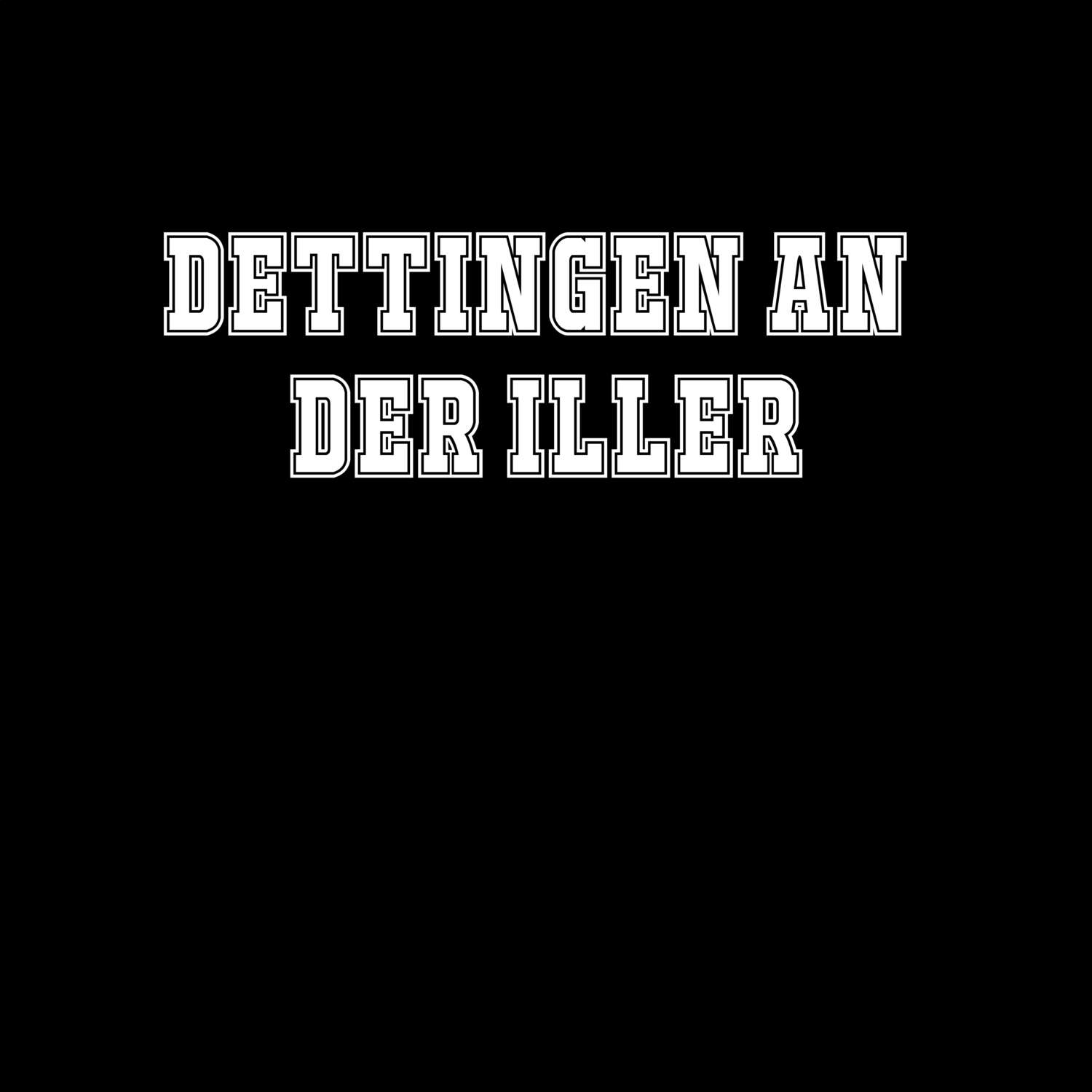 T-Shirt »Classic« für den Ort »Dettingen an der Iller«