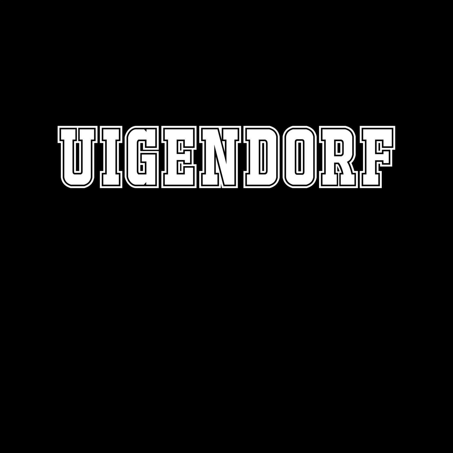 T-Shirt »Classic« für den Ort »Uigendorf«