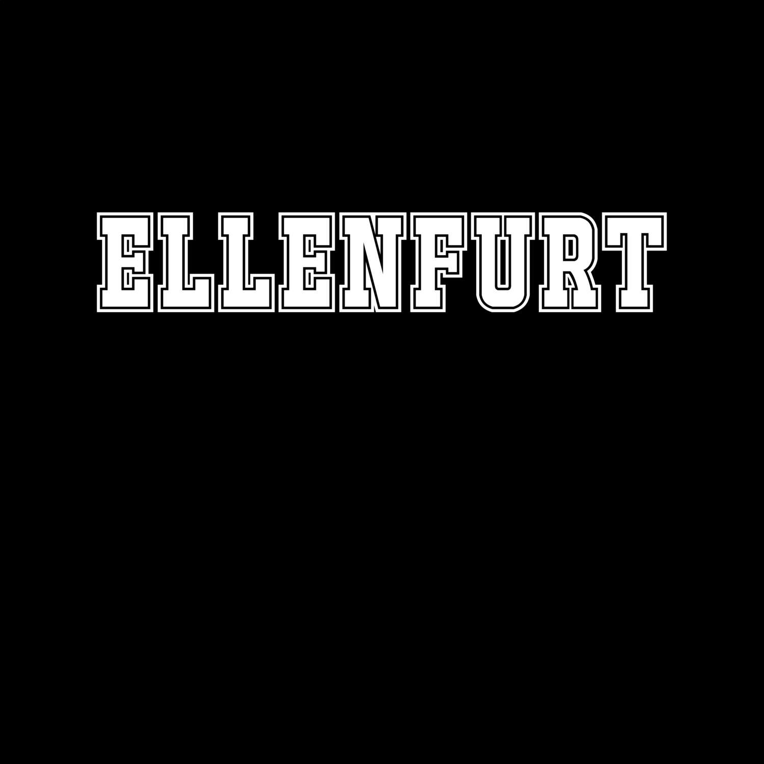 T-Shirt »Classic« für den Ort »Ellenfurt«