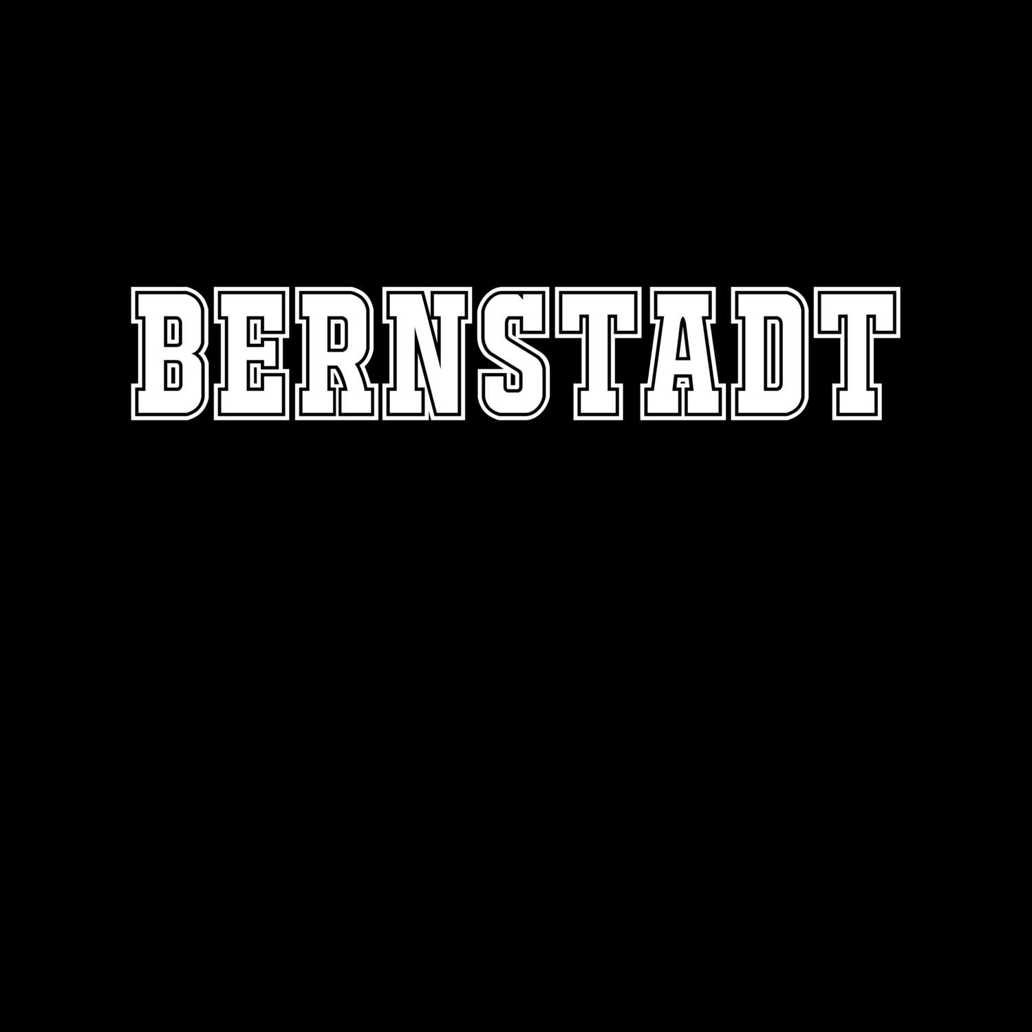 T-Shirt »Classic« für den Ort »Bernstadt«