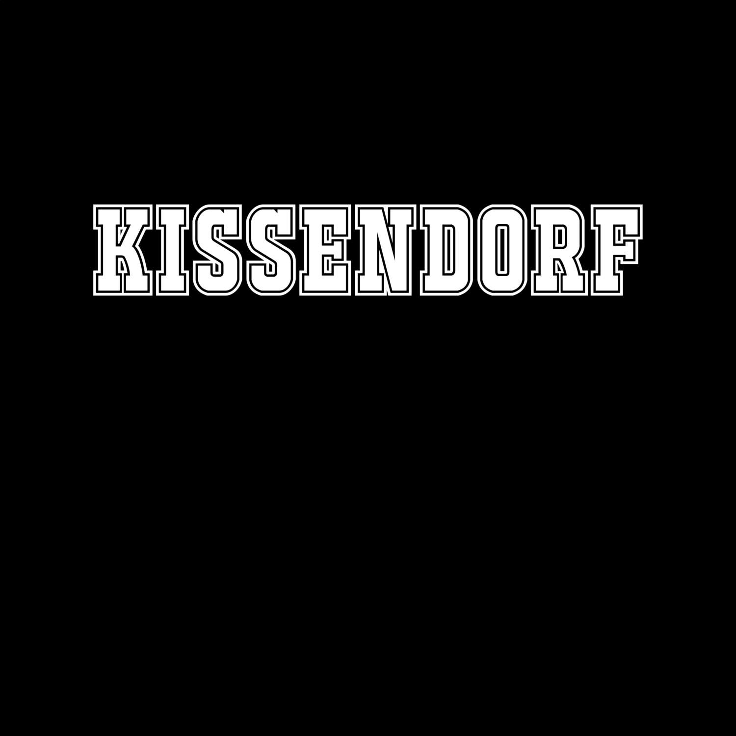 T-Shirt »Classic« für den Ort »Kissendorf«