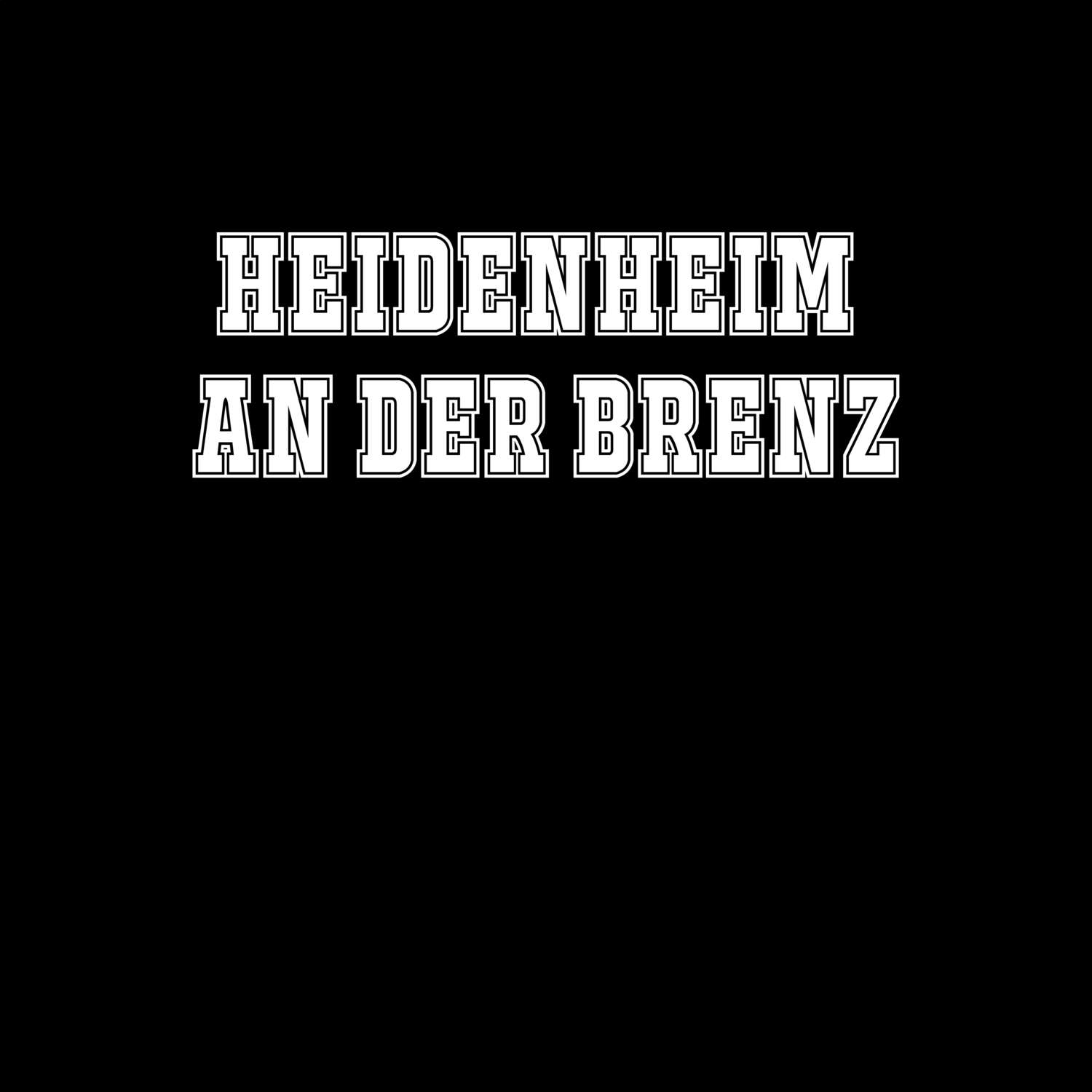 Heidenheim an der Brenz T-Shirt »Classic«