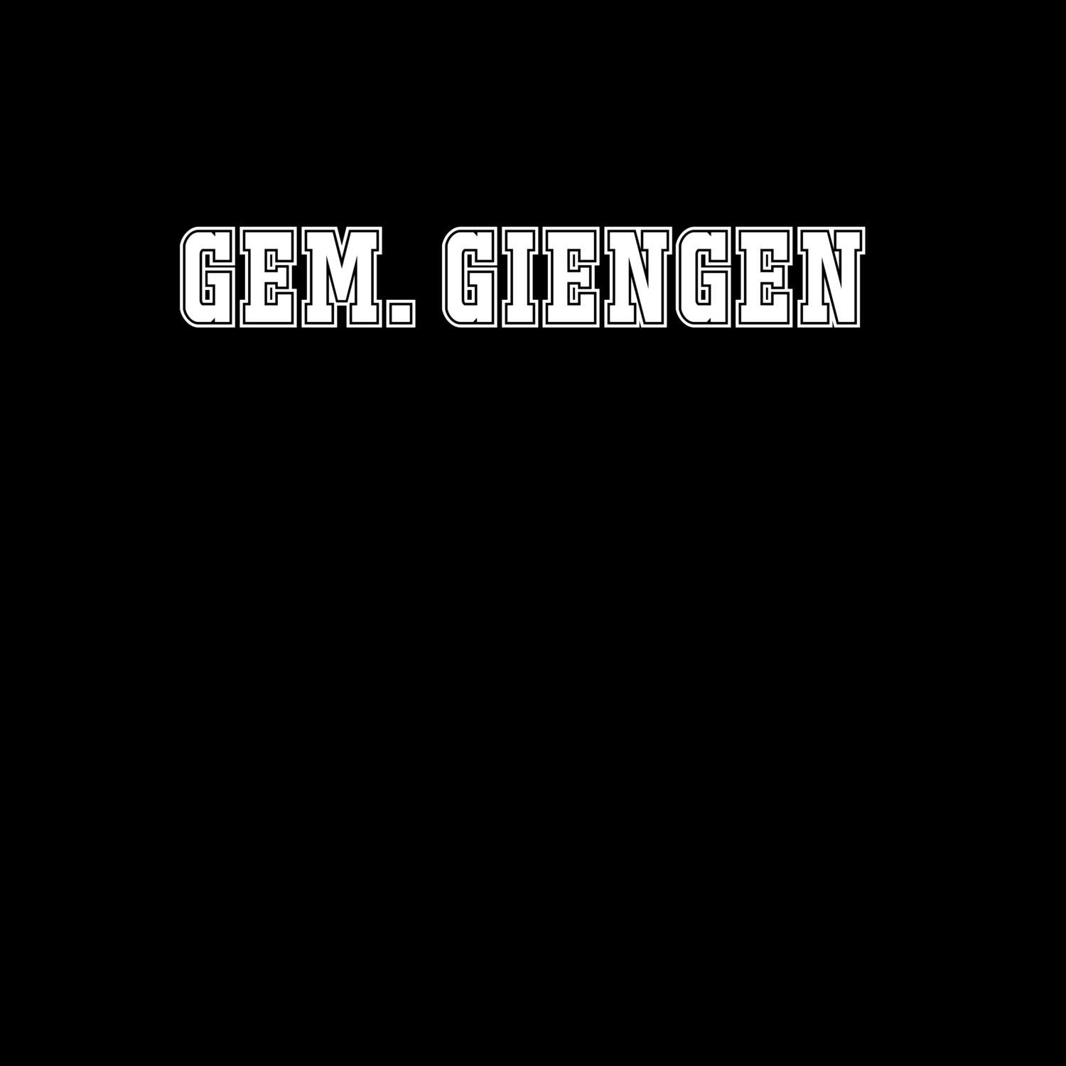 Gem. Giengen T-Shirt »Classic«