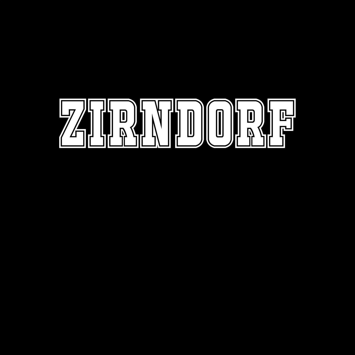 T-Shirt »Classic« für den Ort »Zirndorf«