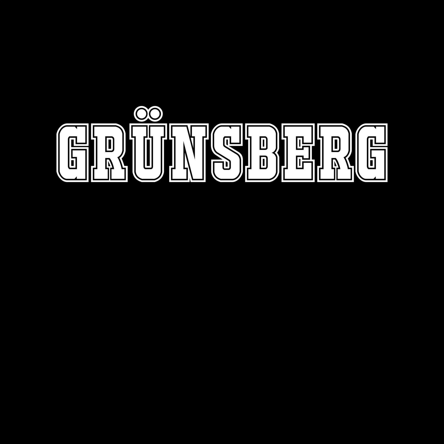 Grünsberg T-Shirt »Classic«