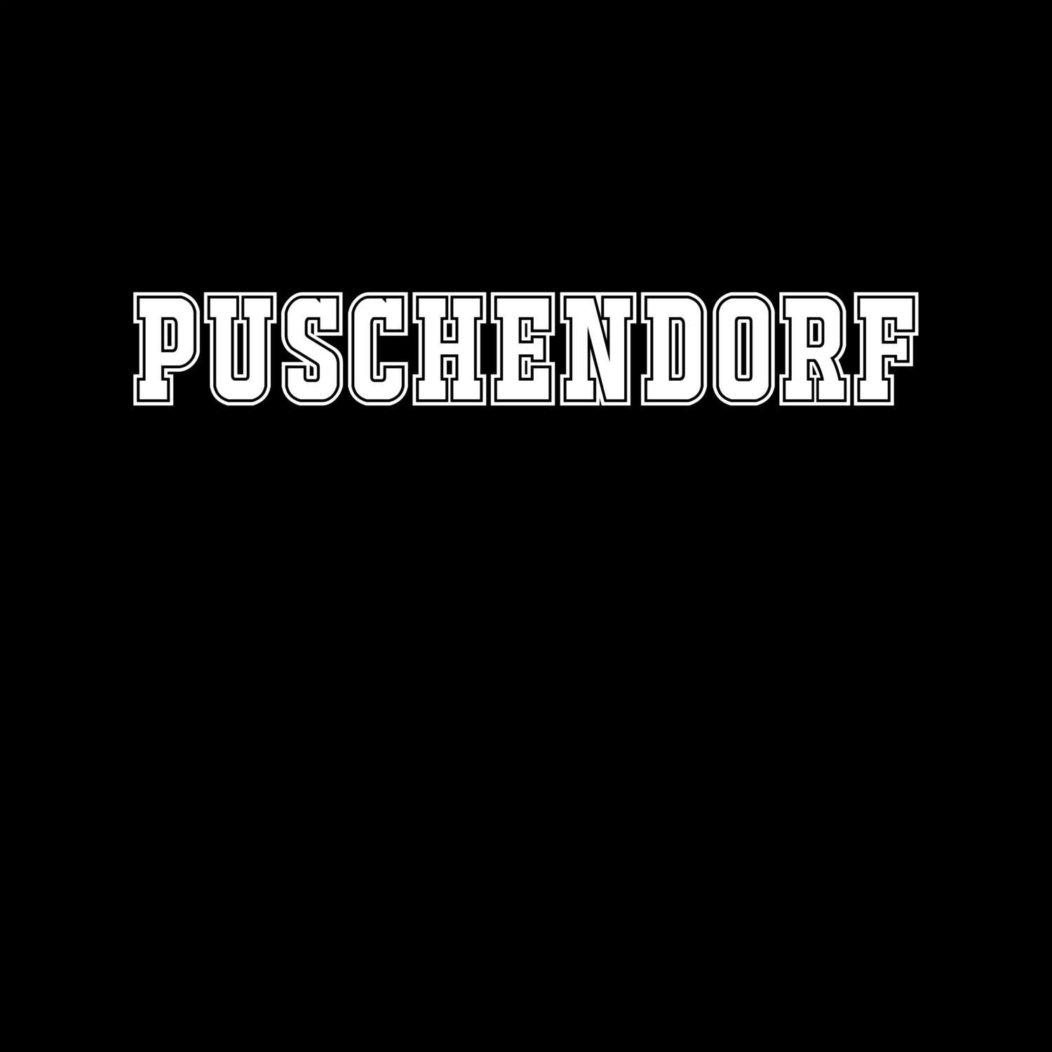 T-Shirt »Classic« für den Ort »Puschendorf«