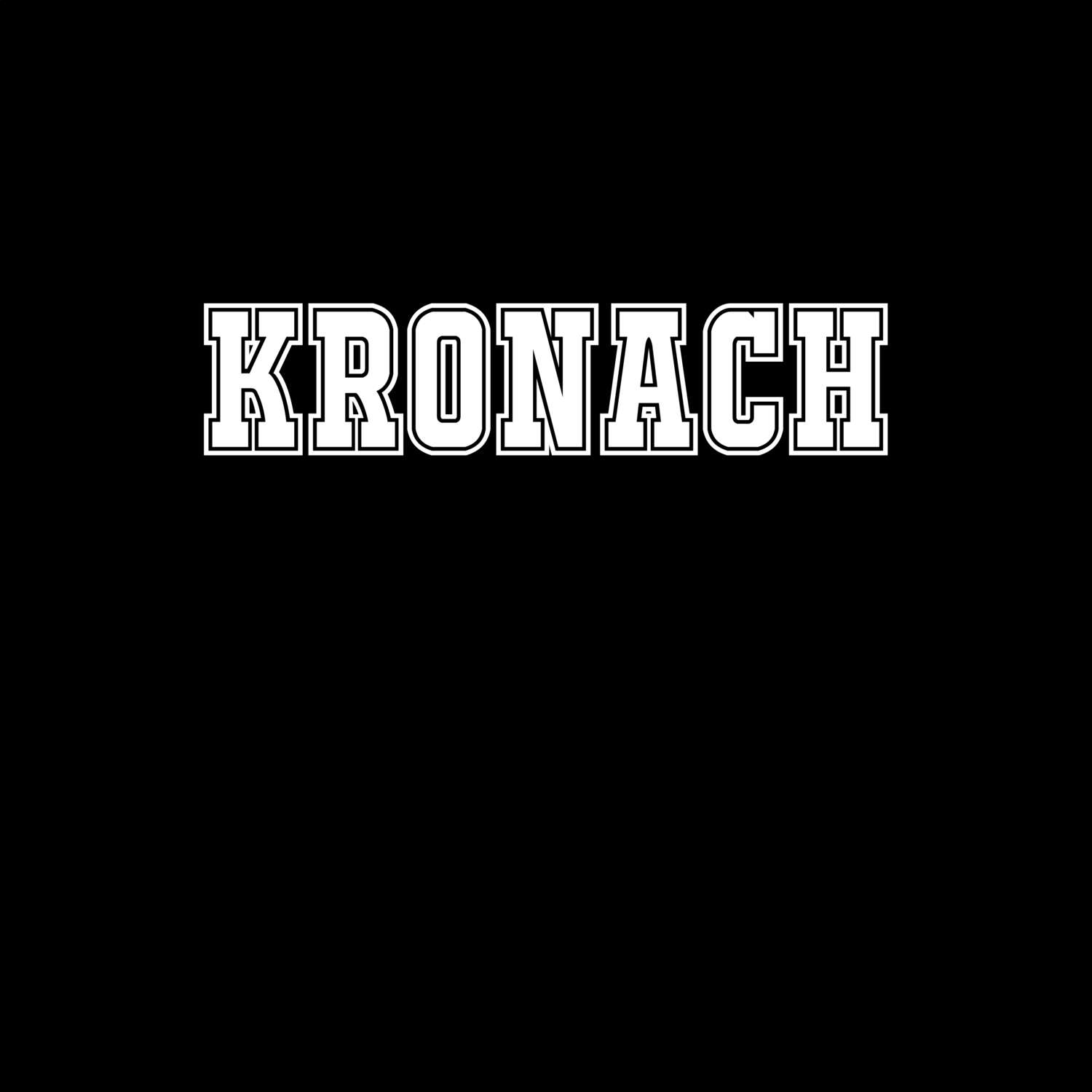 Kronach T-Shirt »Classic«