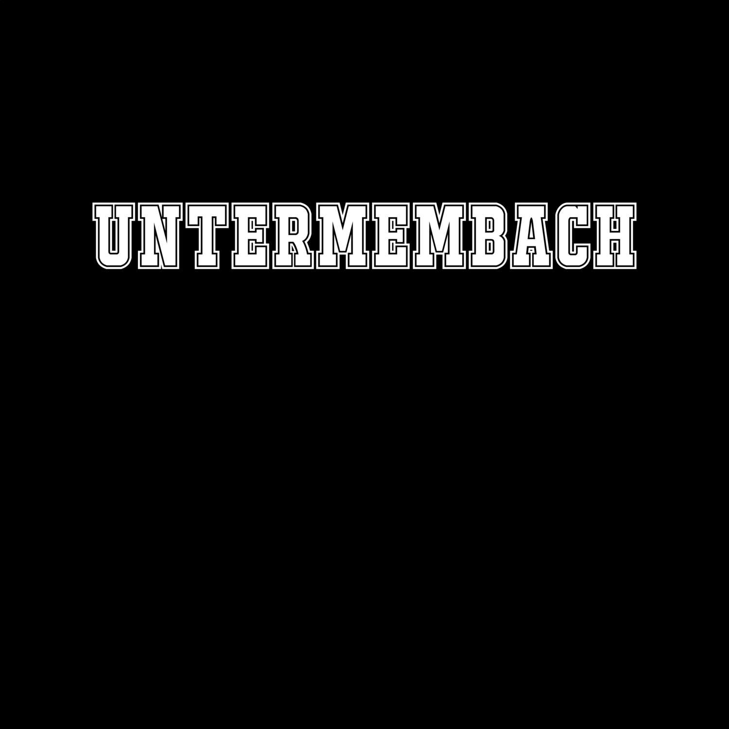 Untermembach T-Shirt »Classic«