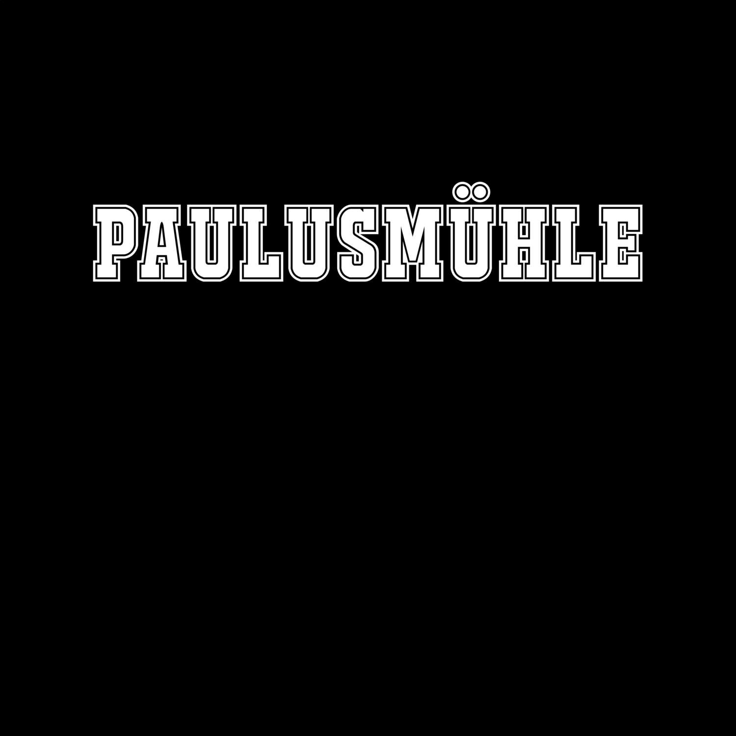 Paulusmühle T-Shirt »Classic«