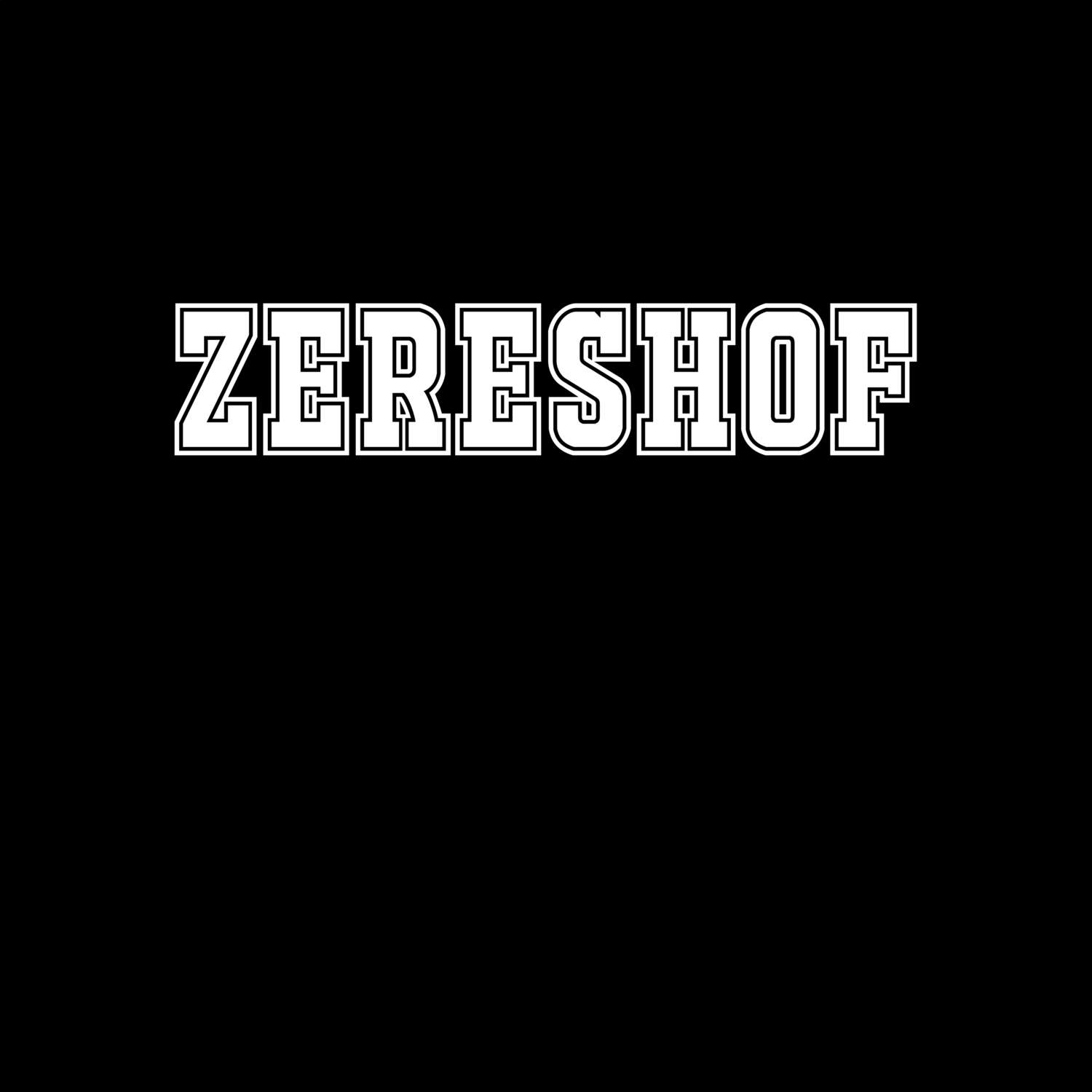 Zereshof T-Shirt »Classic«