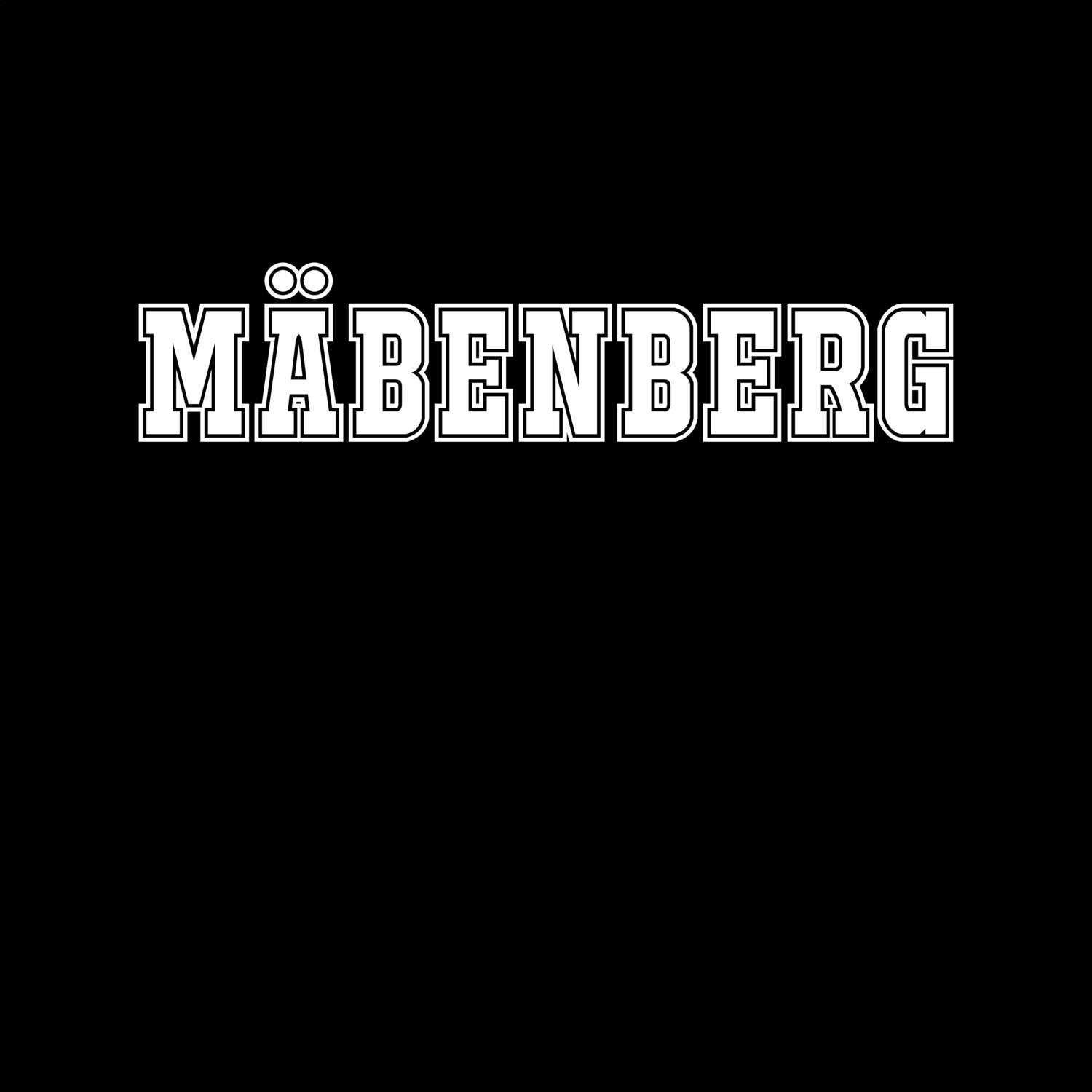 Mäbenberg T-Shirt »Classic«