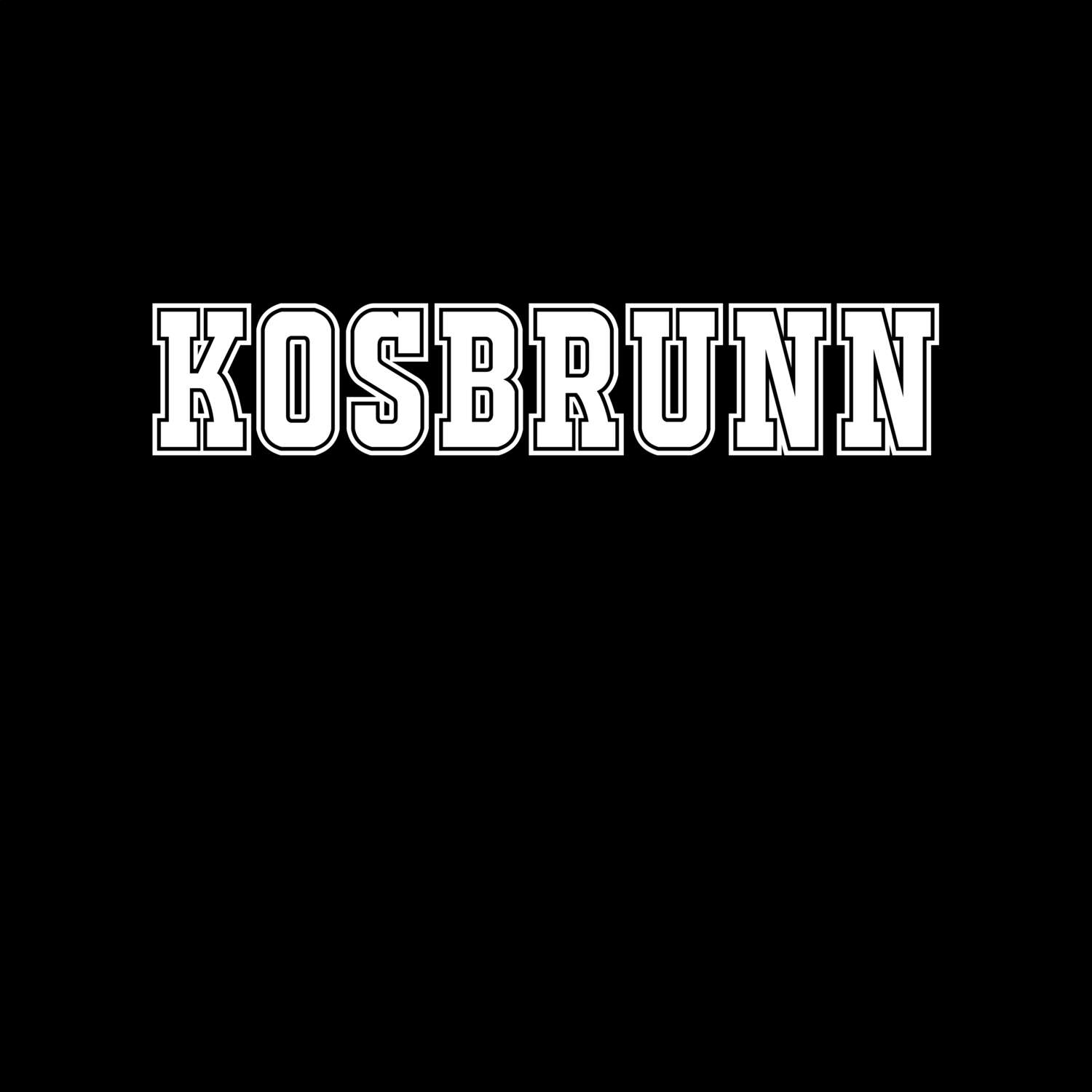 Kosbrunn T-Shirt »Classic«