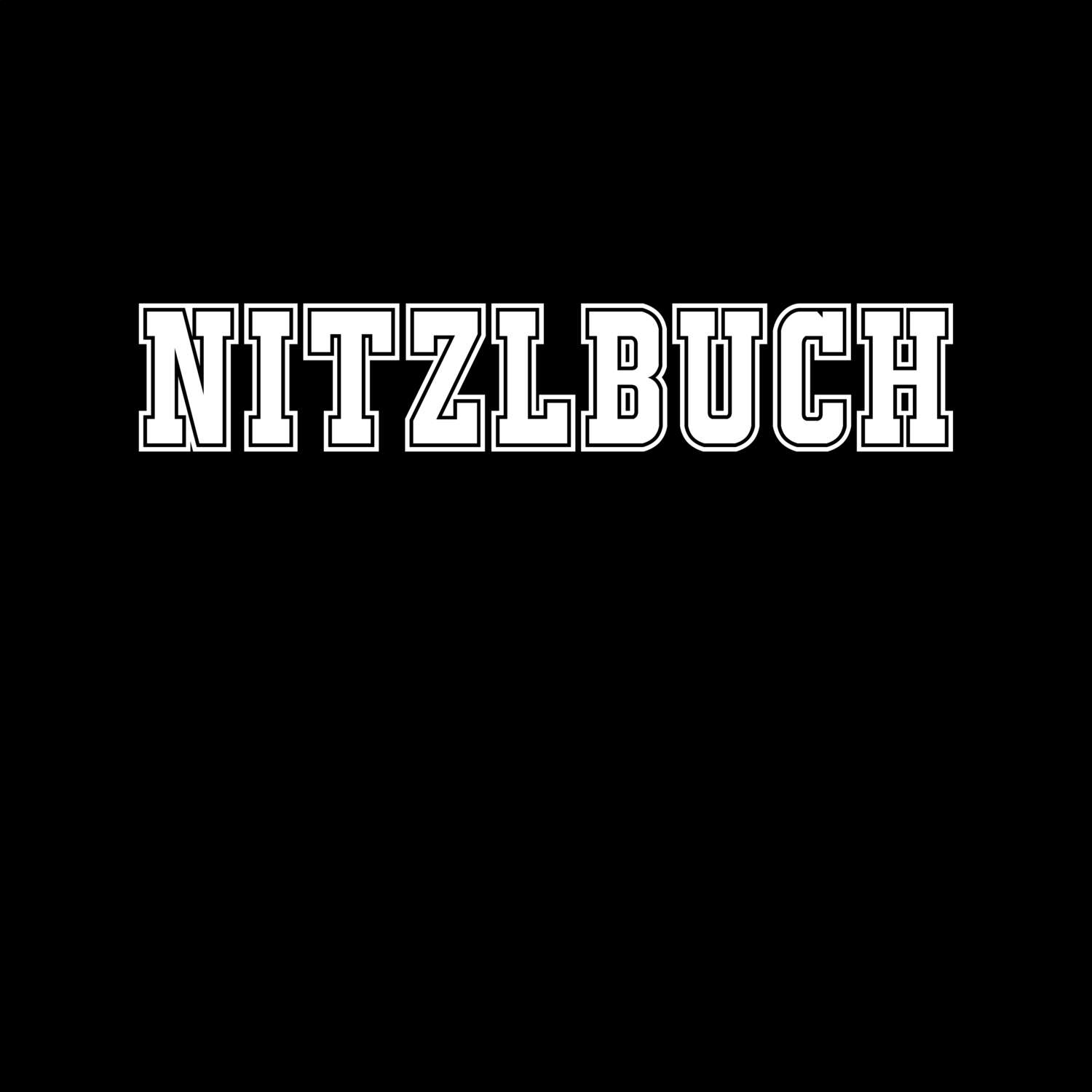 T-Shirt »Classic« für den Ort »Nitzlbuch«