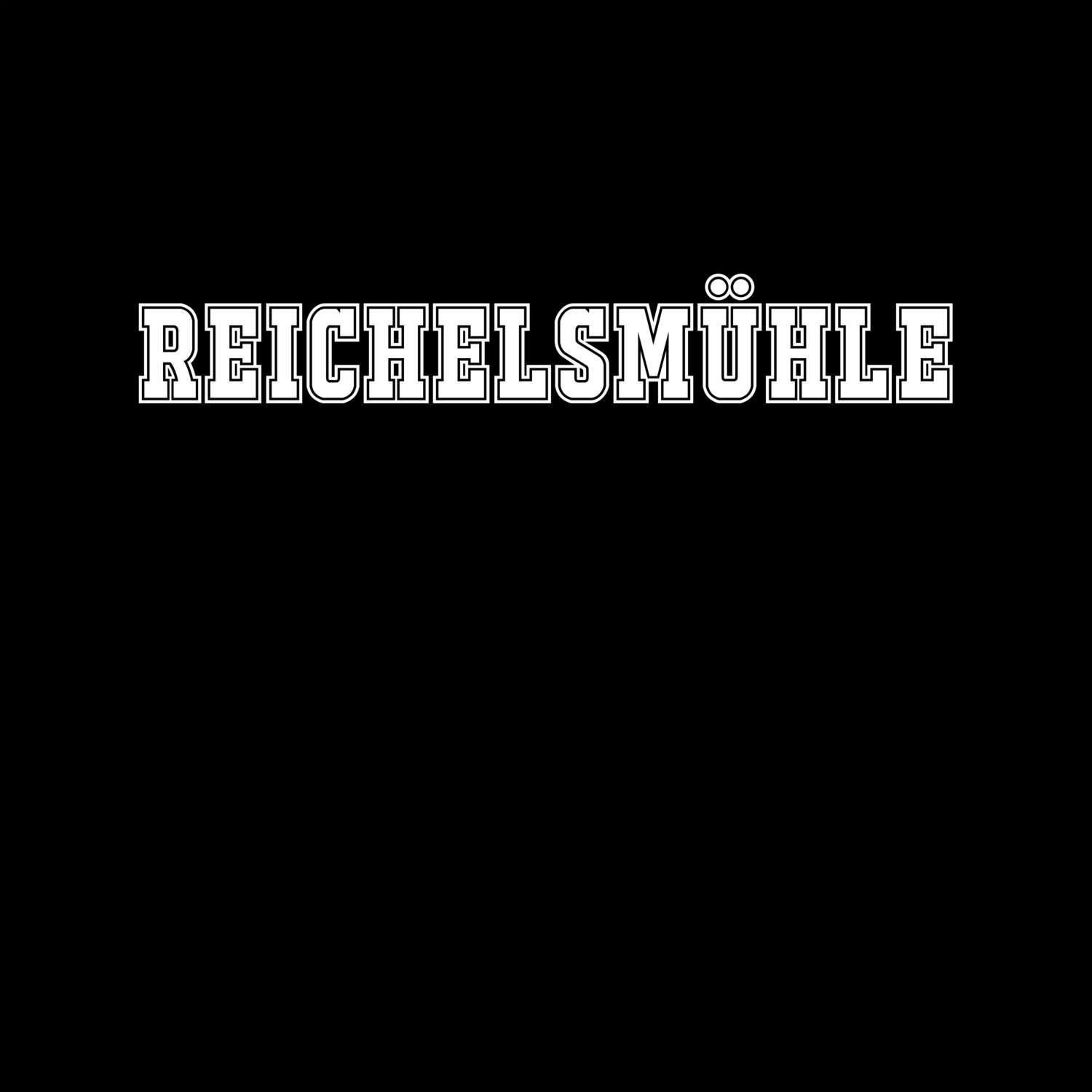 T-Shirt »Classic« für den Ort »Reichelsmühle«