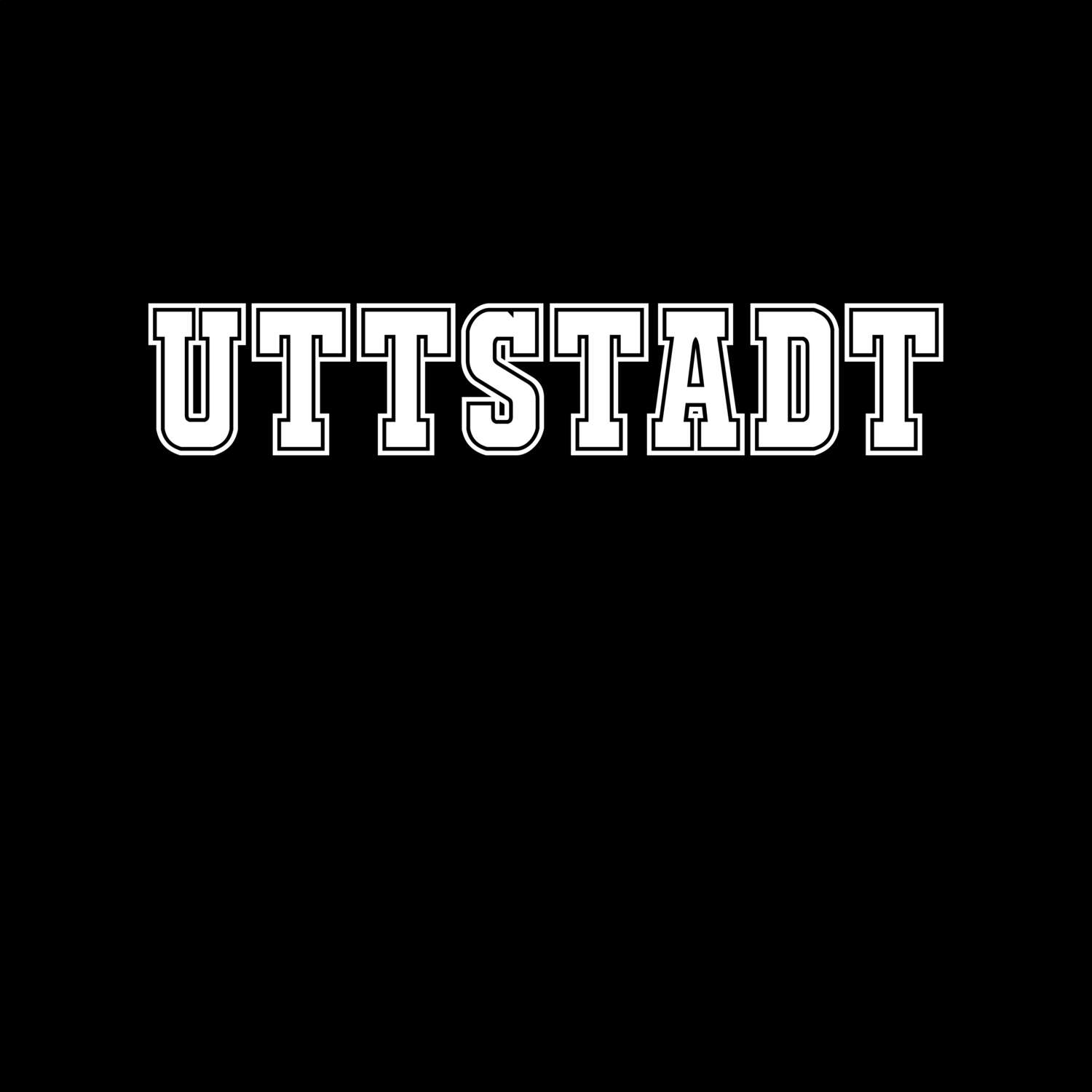 T-Shirt »Classic« für den Ort »Uttstadt«