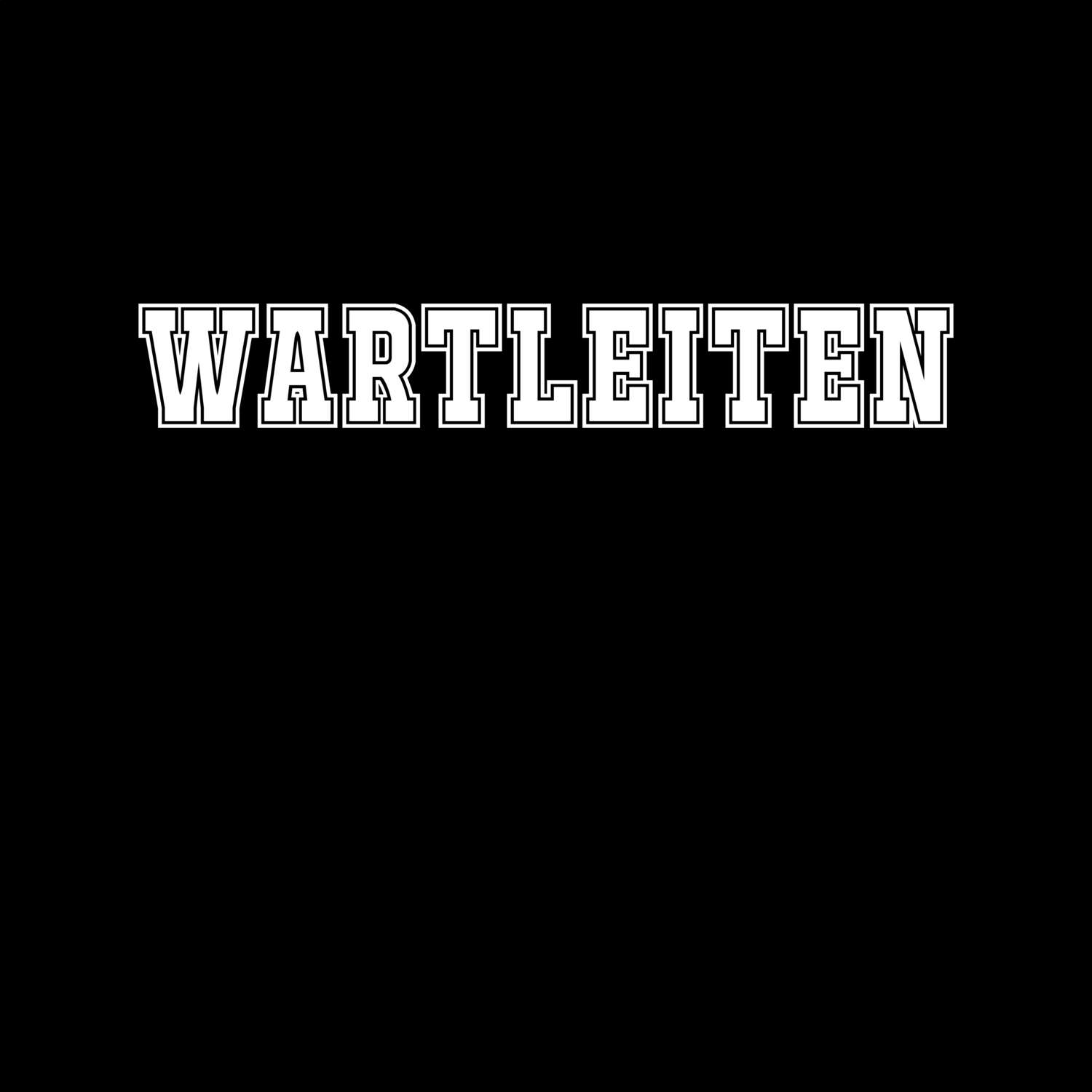 T-Shirt »Classic« für den Ort »Wartleiten«