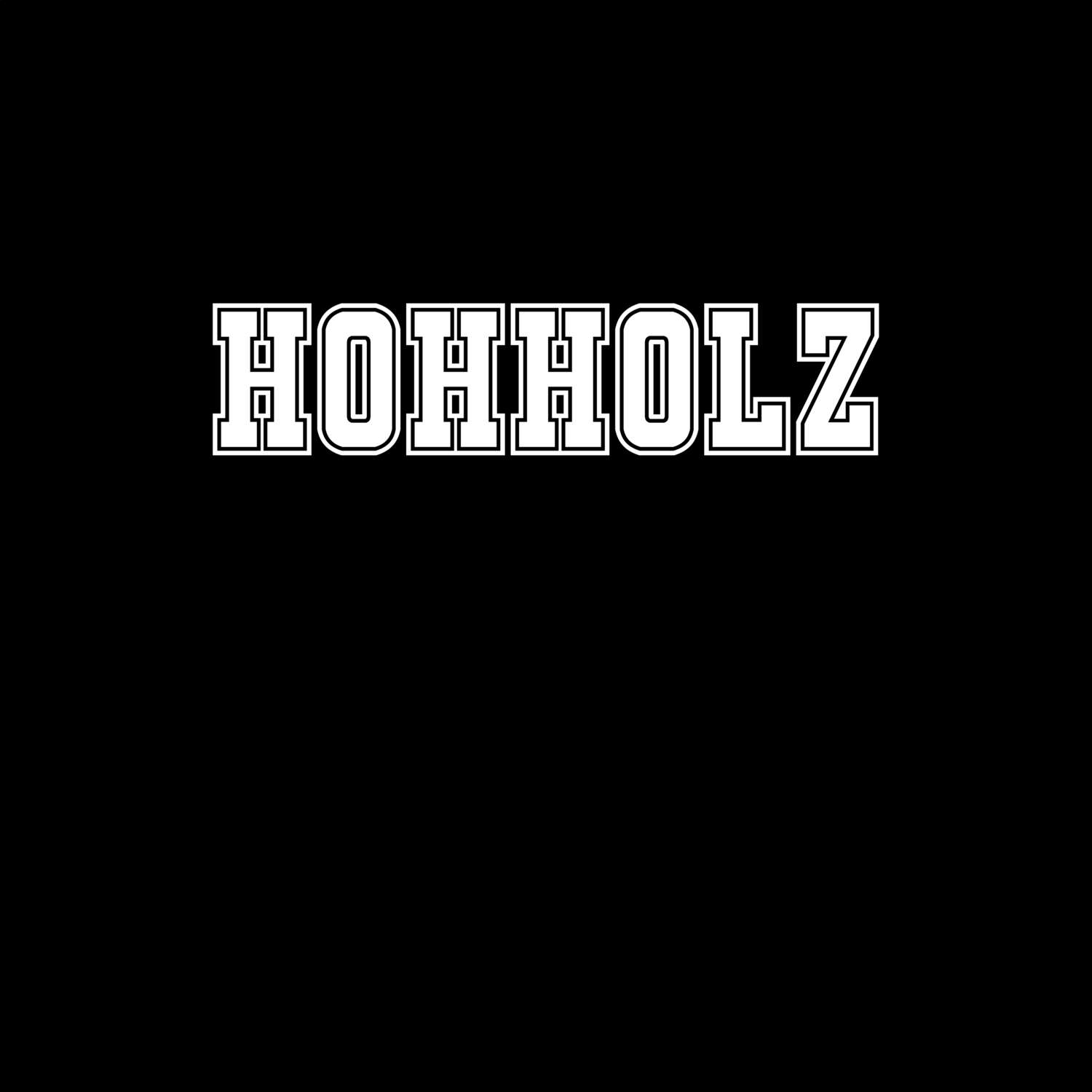 T-Shirt »Classic« für den Ort »Hohholz«