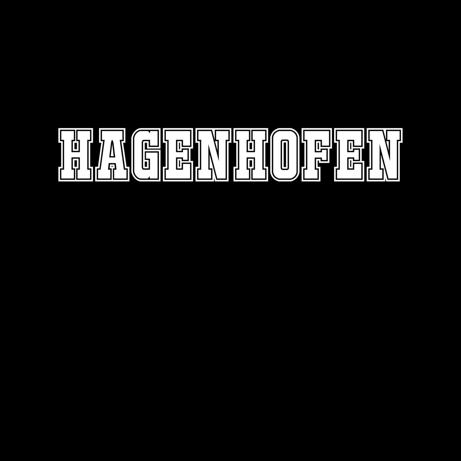 T-Shirt »Classic« für den Ort »Hagenhofen«