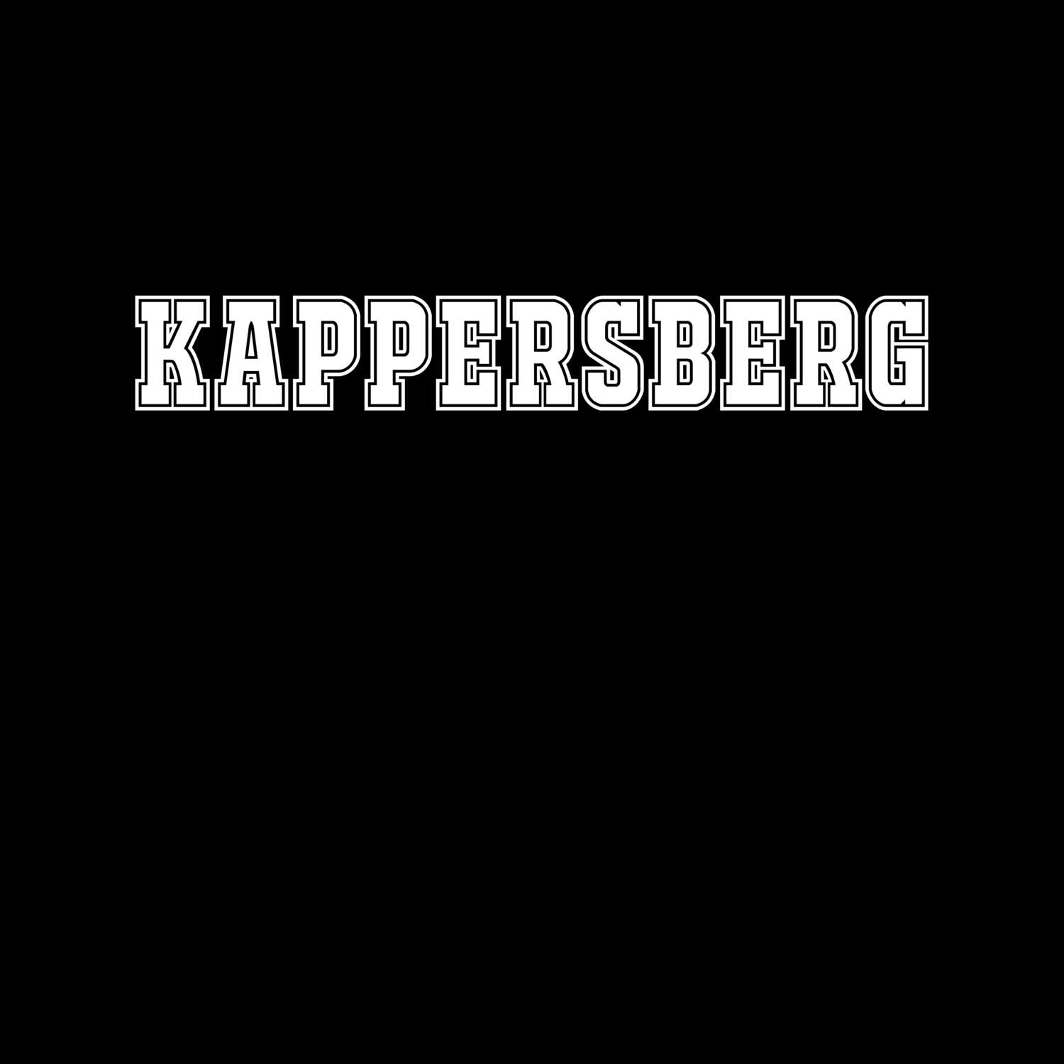 Kappersberg T-Shirt »Classic«
