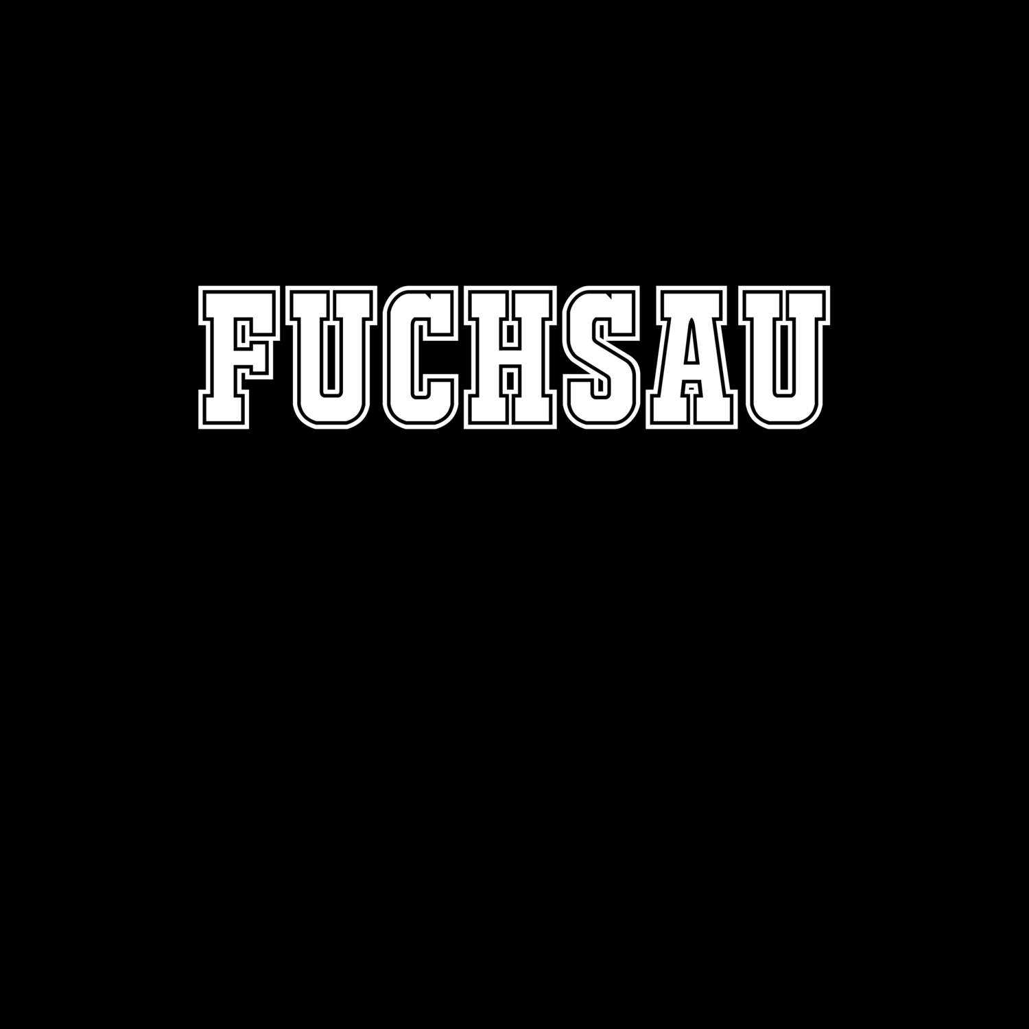 T-Shirt »Classic« für den Ort »Fuchsau«