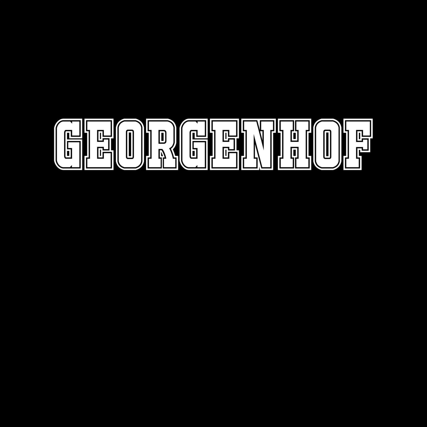 Georgenhof T-Shirt »Classic«
