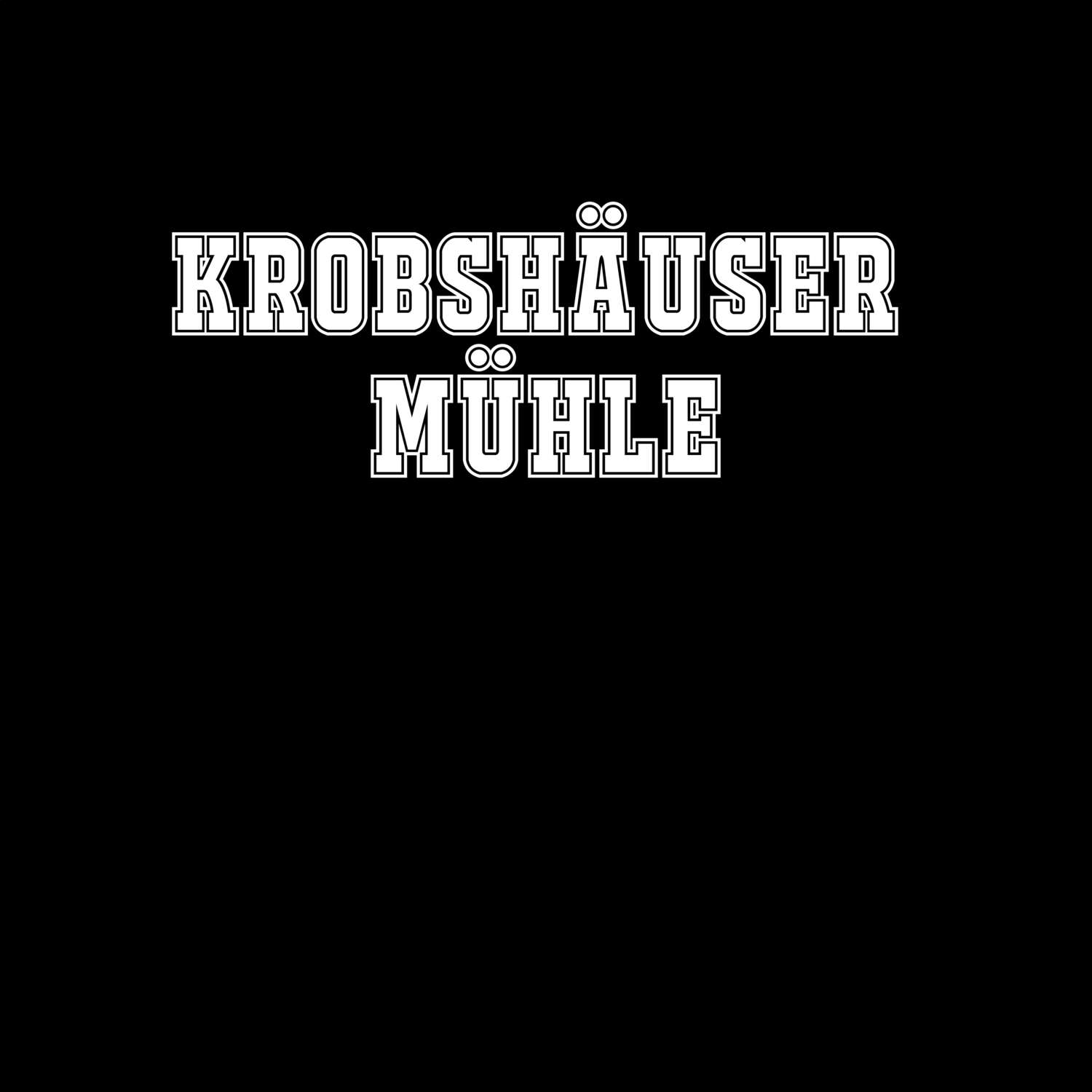 Krobshäuser Mühle T-Shirt »Classic«