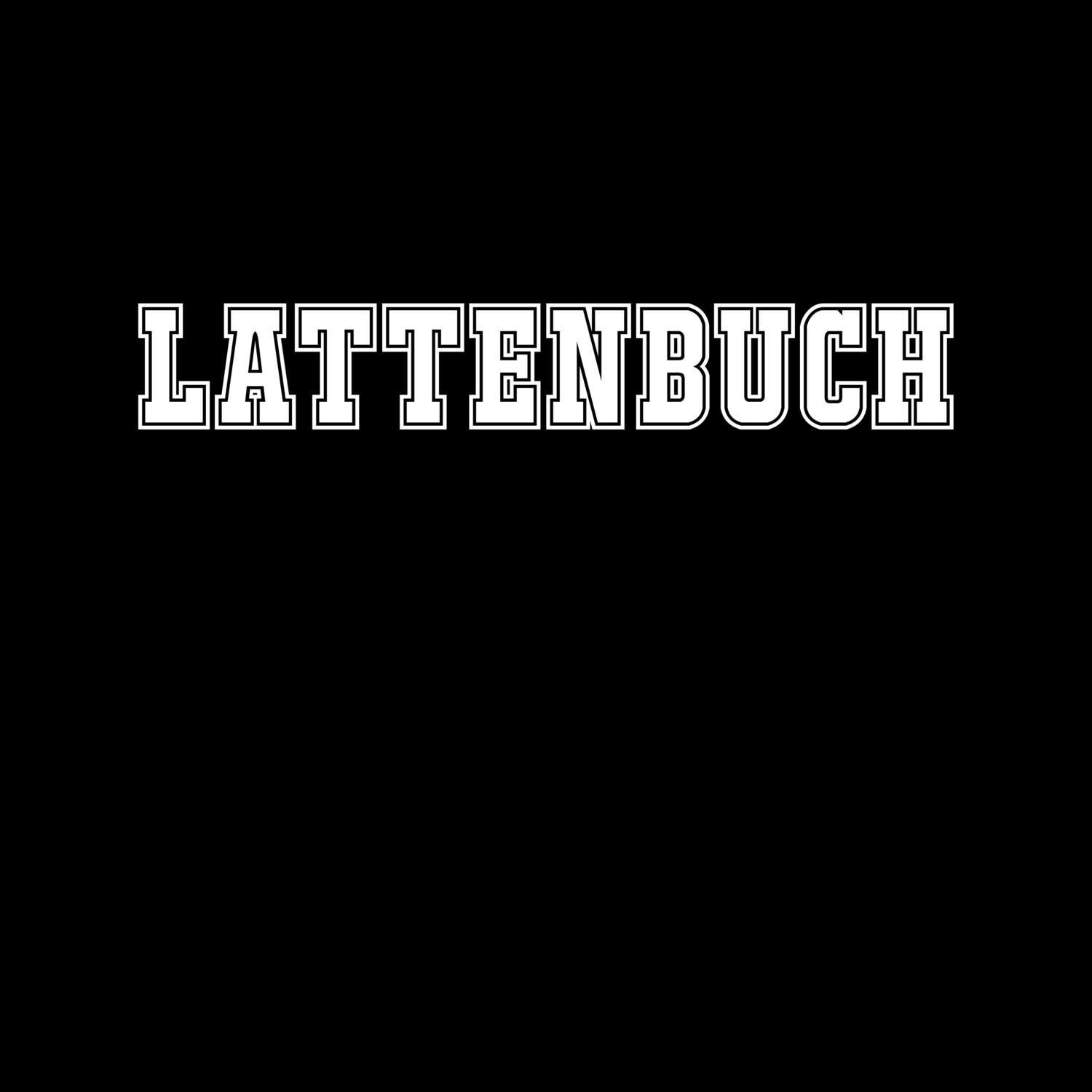 Lattenbuch T-Shirt »Classic«