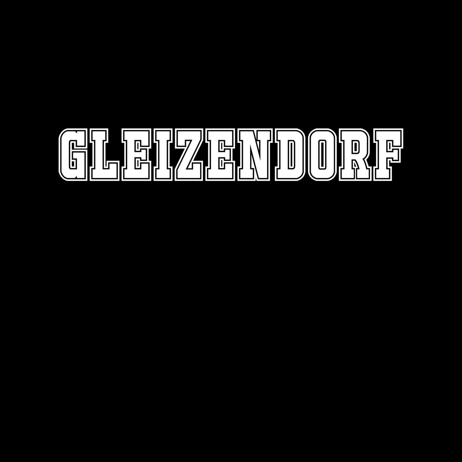 T-Shirt »Classic« für den Ort »Gleizendorf«