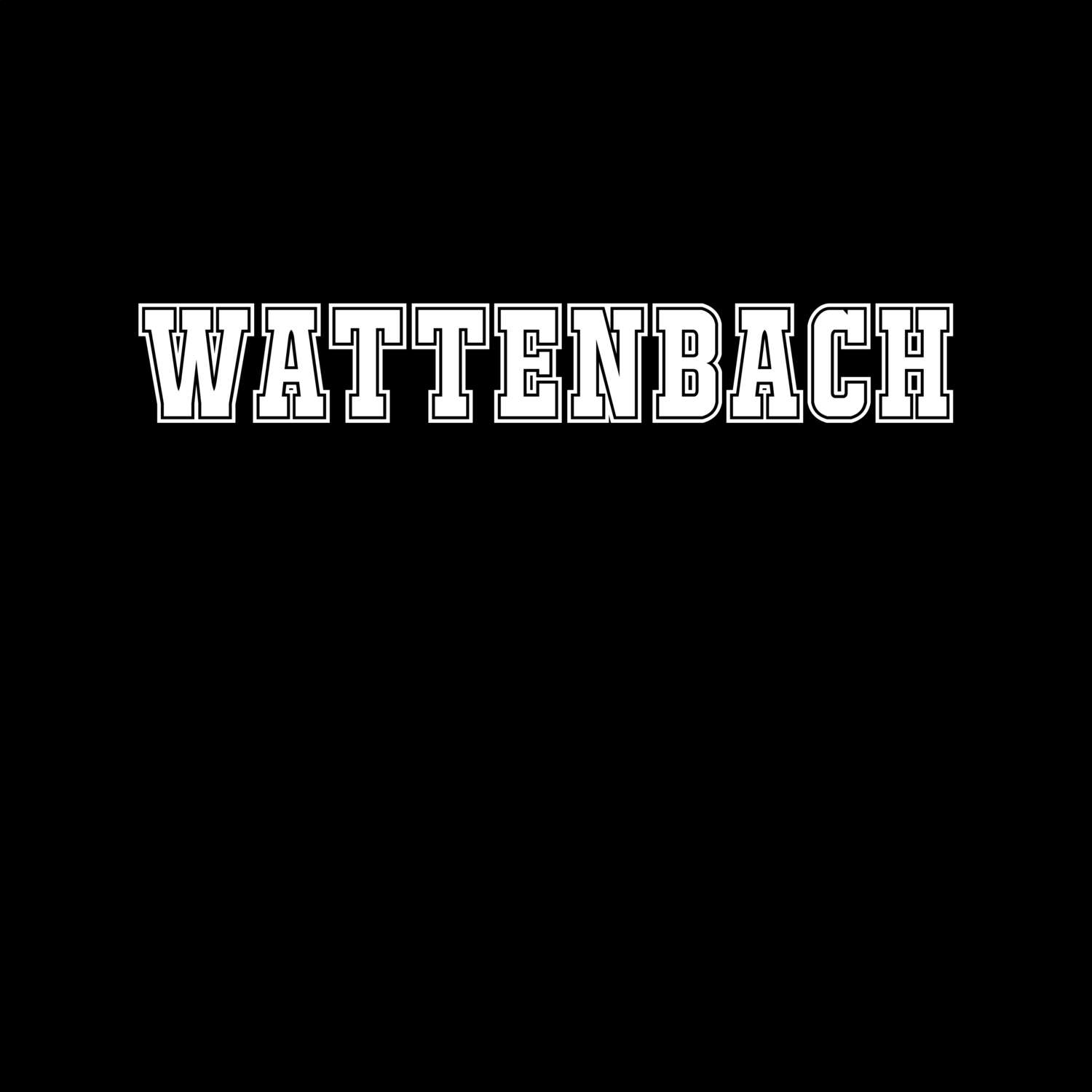 Wattenbach T-Shirt »Classic«