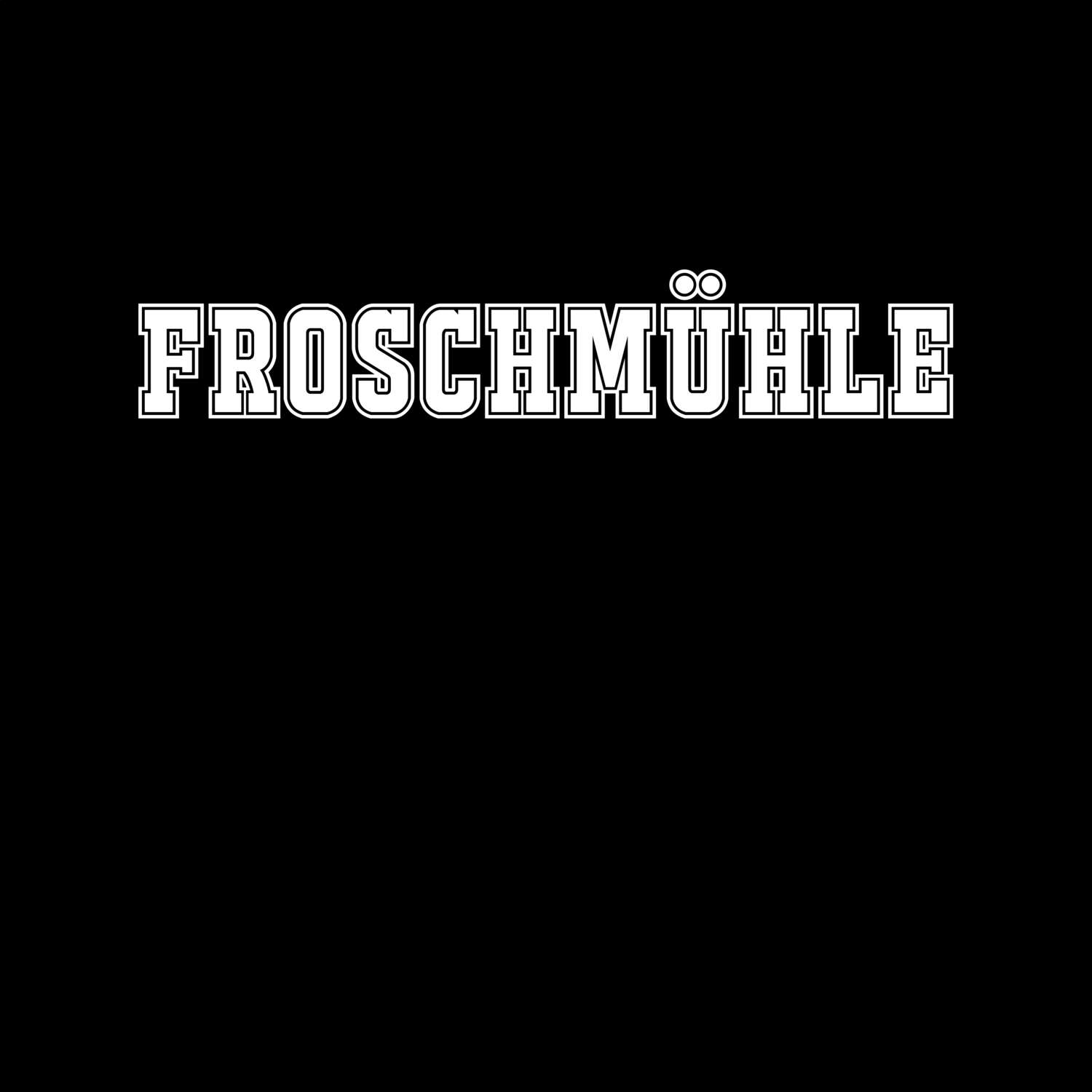 Froschmühle T-Shirt »Classic«
