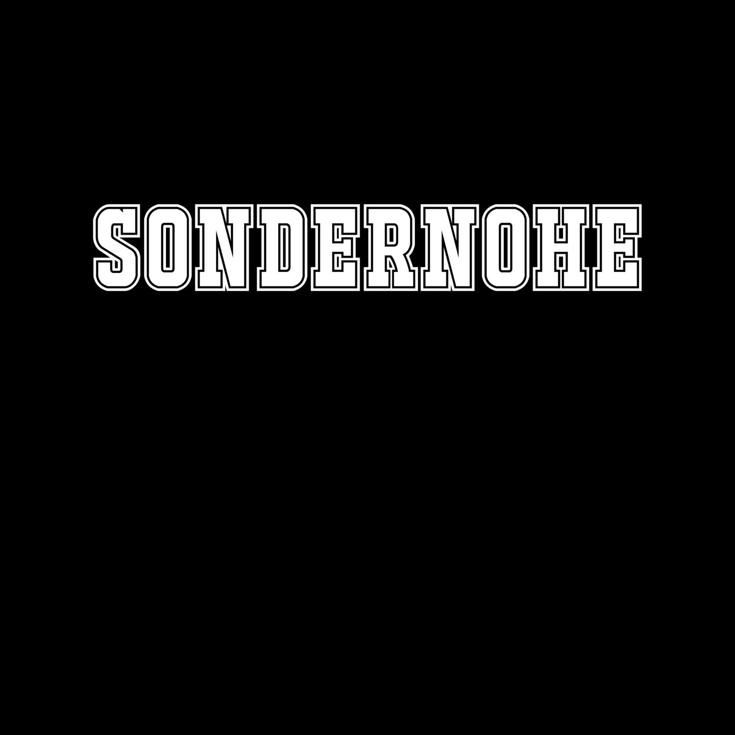 Sondernohe T-Shirt »Classic«