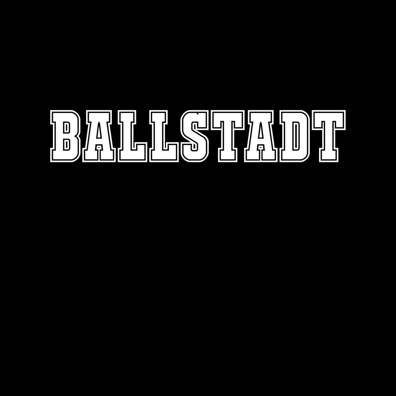 T-Shirt »Classic« für den Ort »Ballstadt«