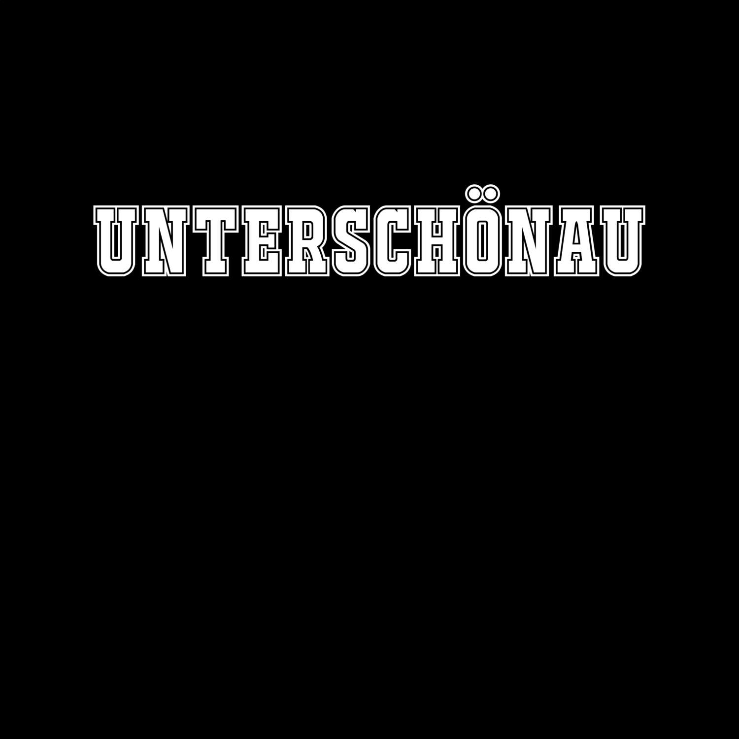 T-Shirt »Classic« für den Ort »Unterschönau«