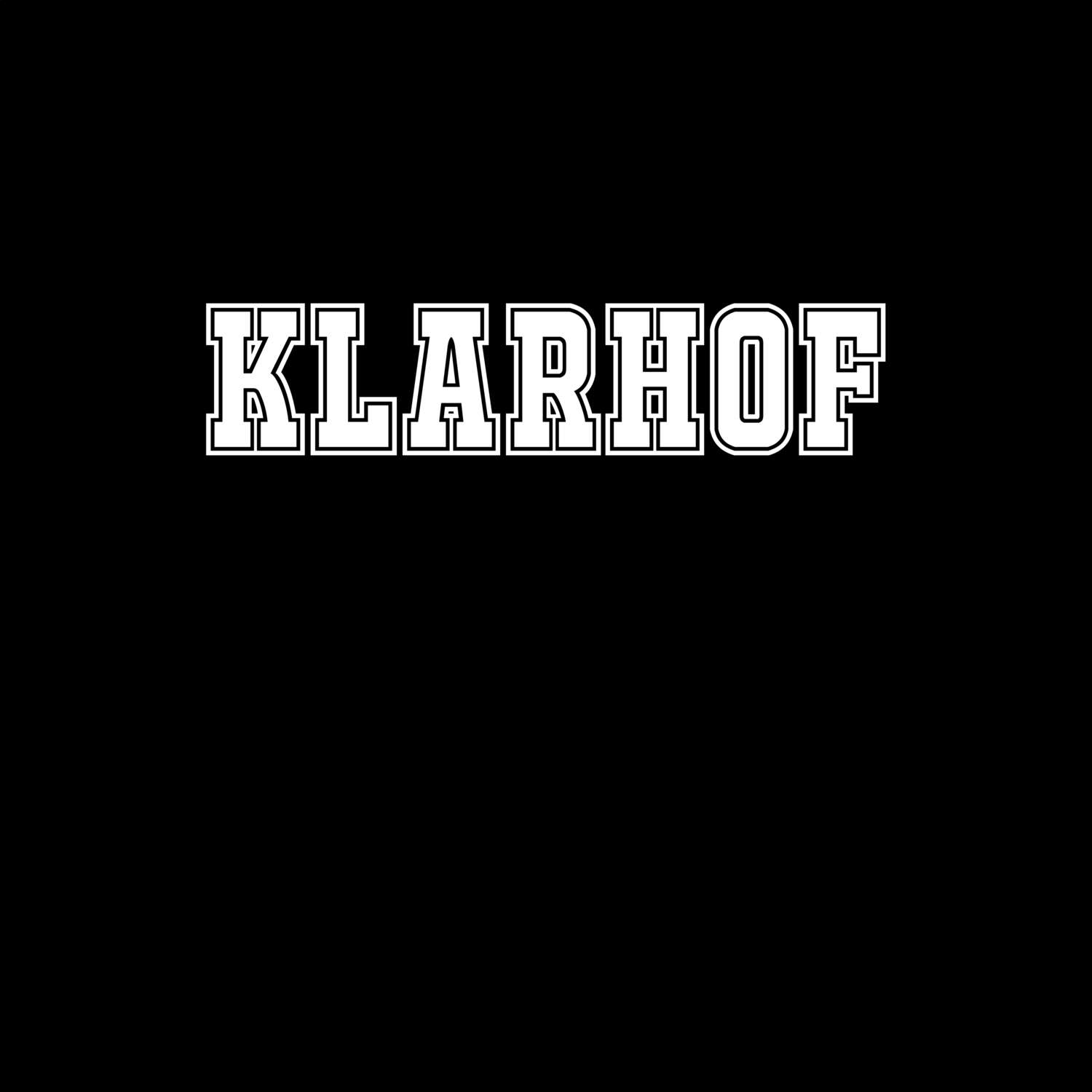Klarhof T-Shirt »Classic«