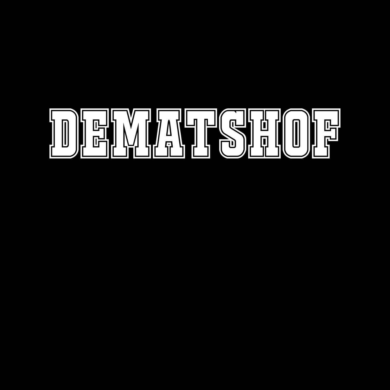 Dematshof T-Shirt »Classic«